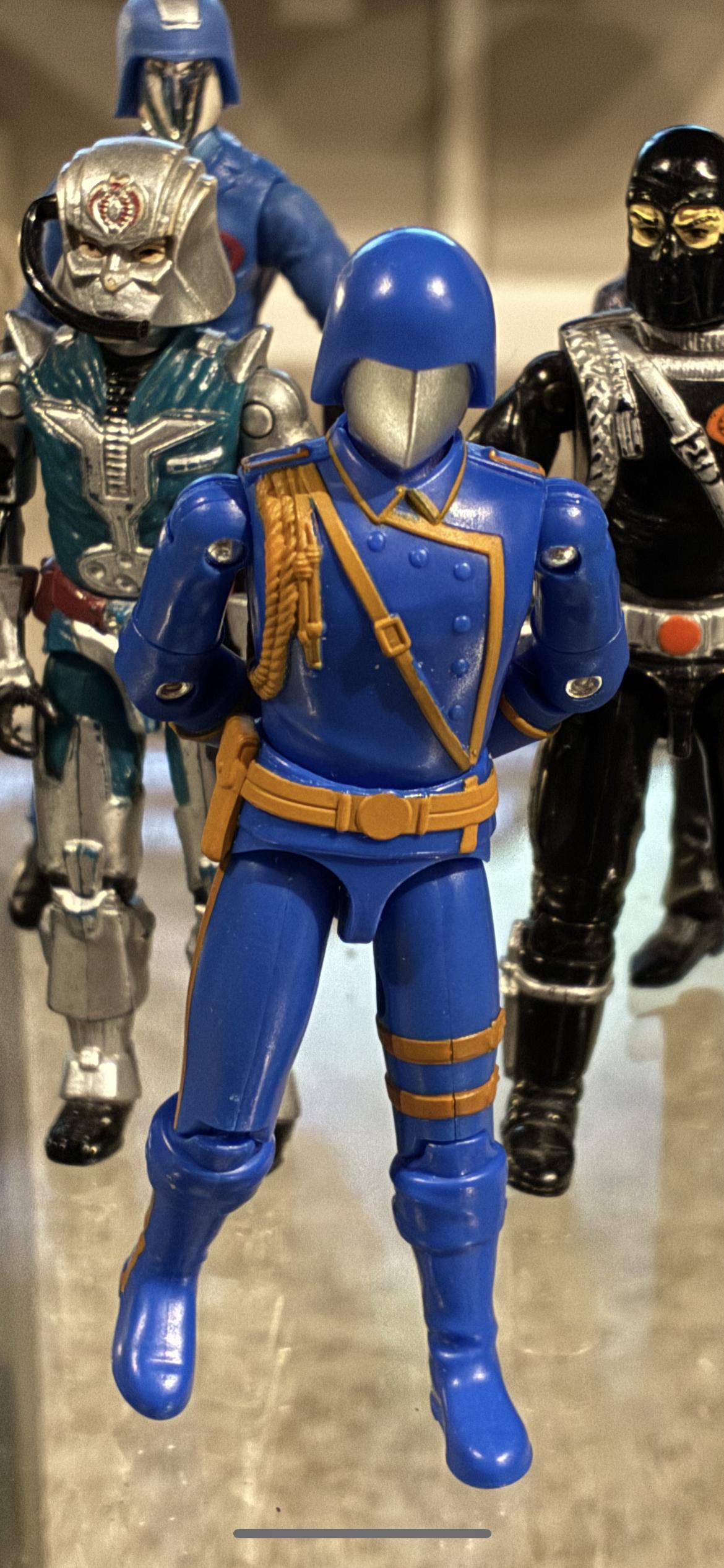 Super7 G.I. Joe ReAction+ Cobra Commander figurina set comic Issue 1