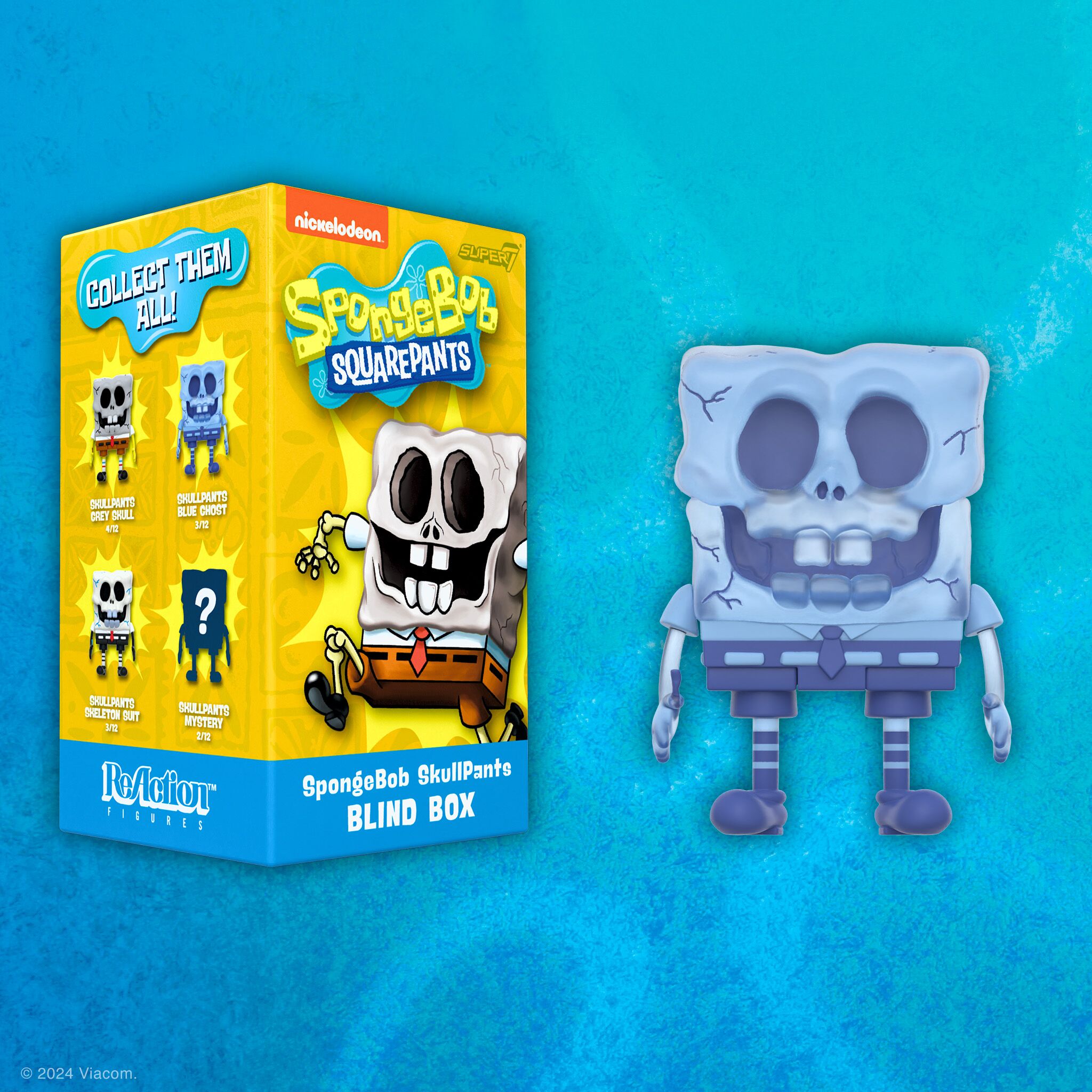 Super7 SpongeBob SkullPants figurina blind box