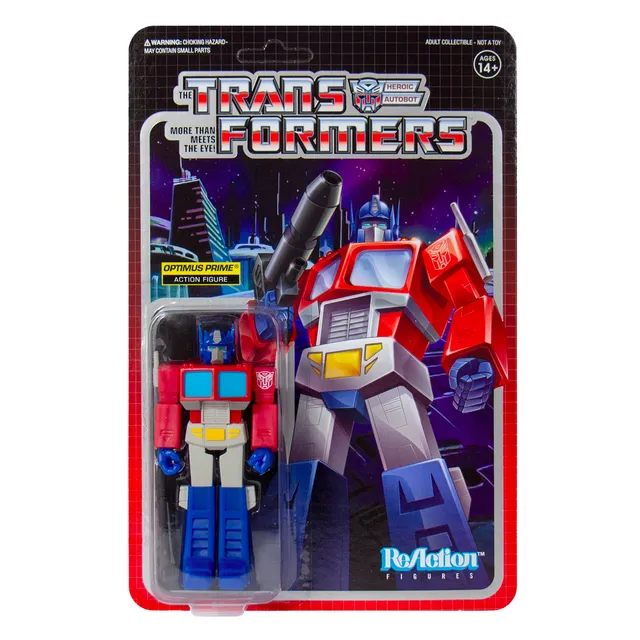 Super7 Transformers Optimus Prime figurina 9,5 cm retro