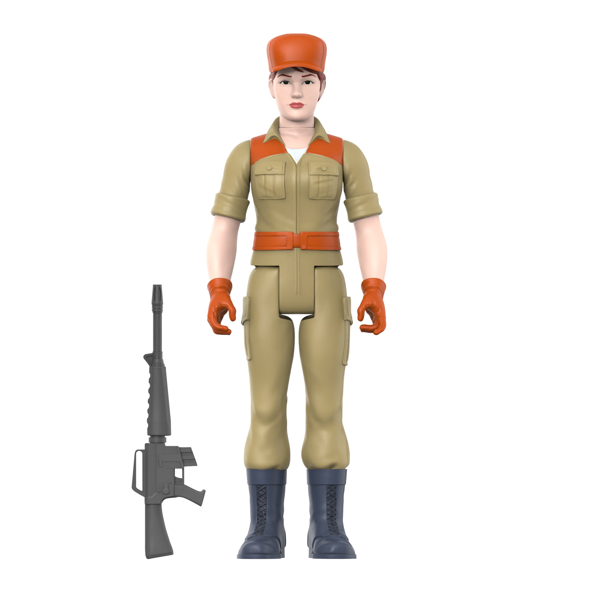 Super7 ReAction G.I. Joe Female Combat Engineer figurină roz
