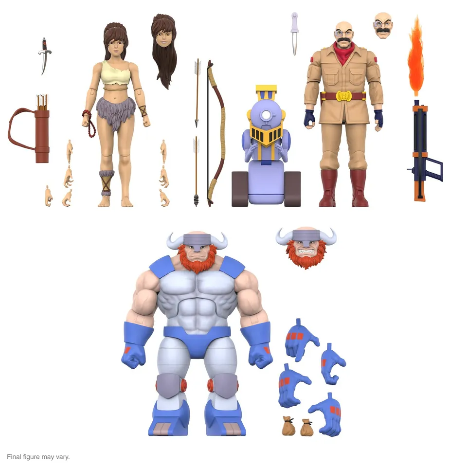 Super7 ThunderCats Ultimates Wave 12 set 3 figurine Cruncher