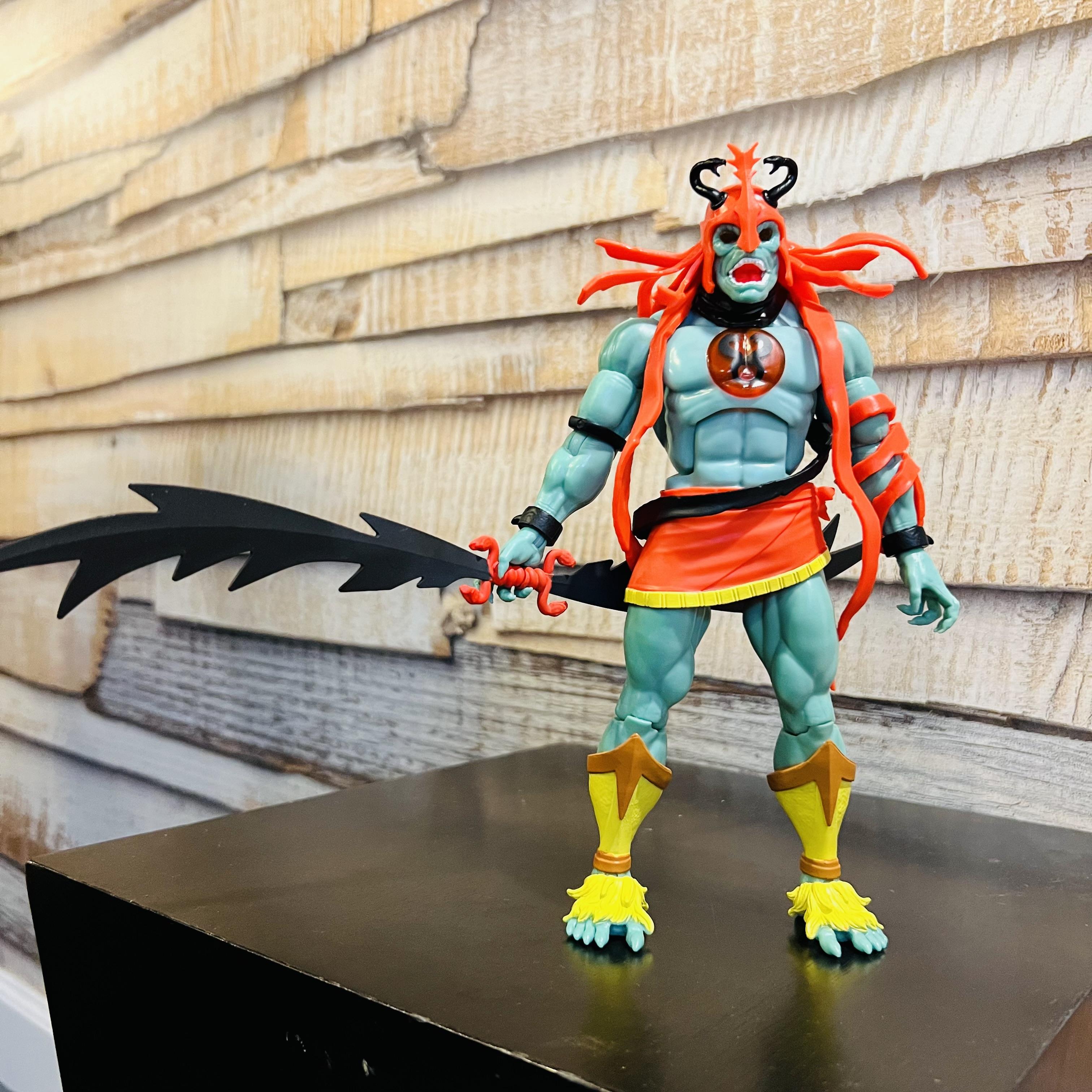 Super7 ThunderCats ULTIMATES Mumm-Ra figurina LED Toy Color