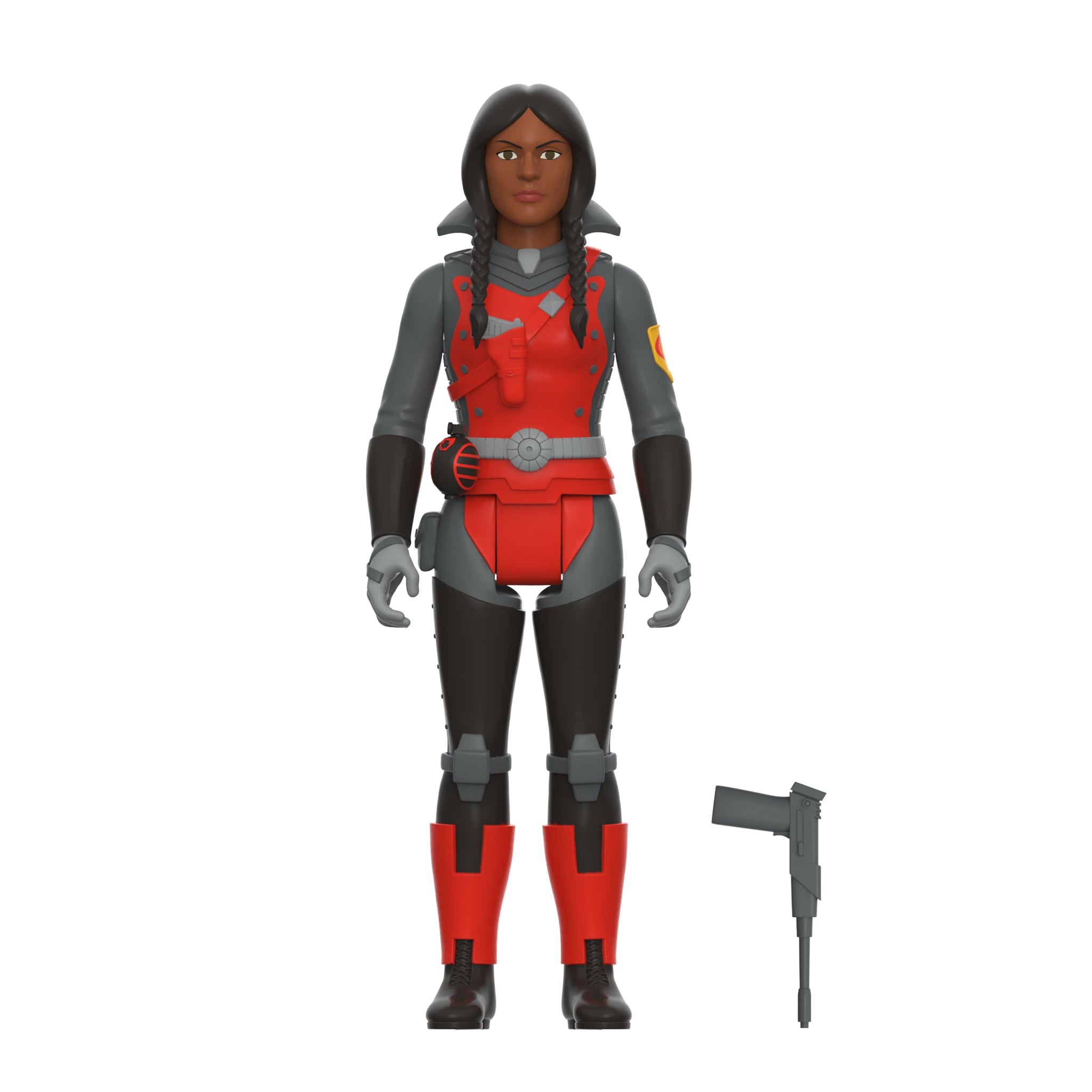 Super7 G.I. Joe ReAction figurina Raven 9,5 cm blaster