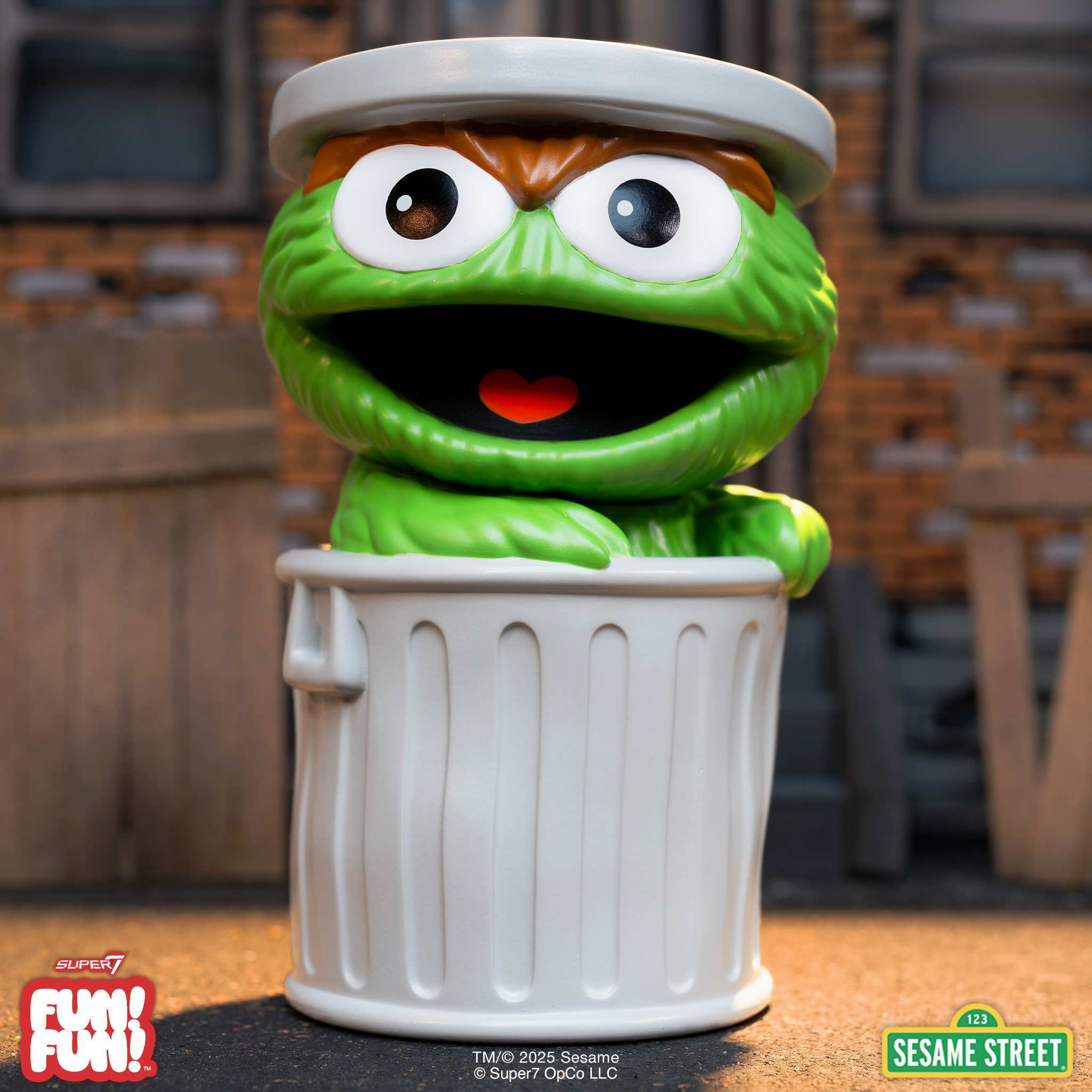 Super7 FUN FUN Sesame Street figurină Oscar 12 cm