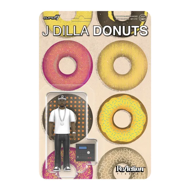 Super7 J Dilla ReAction Wave 02 Donuts figurină 3.75 inch