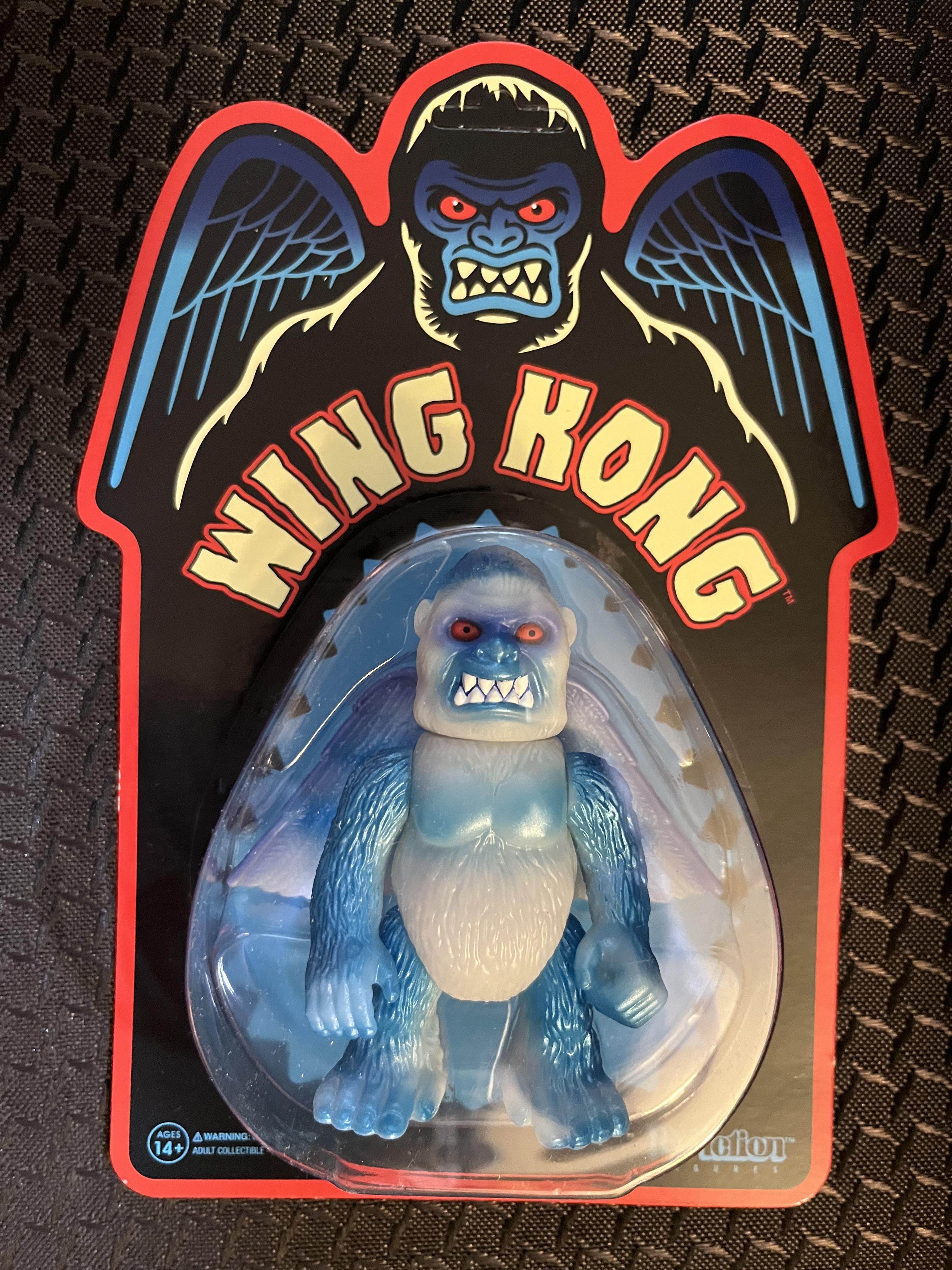 Super7 ReAction Wing Kong Monster Glow figurină fosforescentă