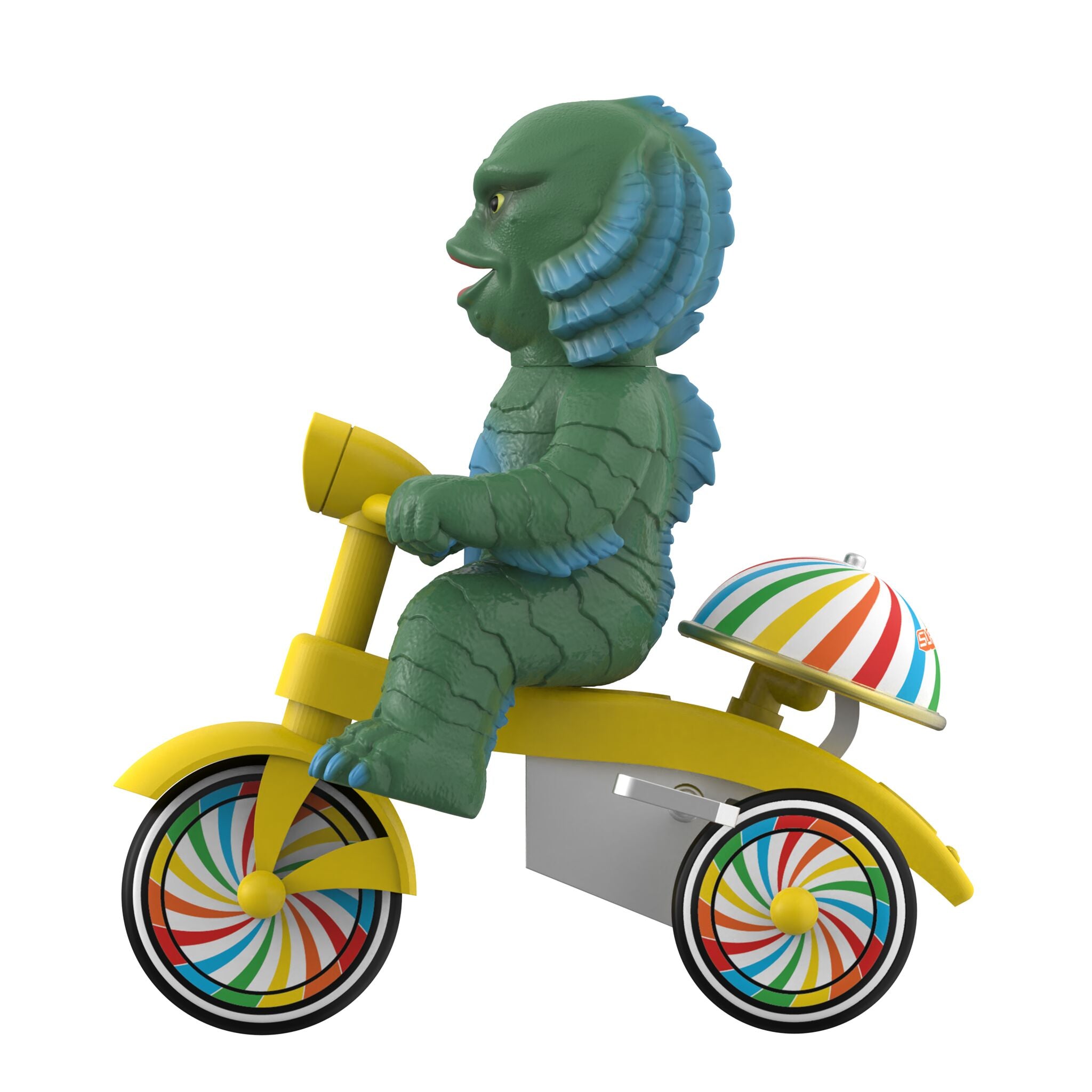 Super7 Super Cycles Creature figurina tricicleta galbena