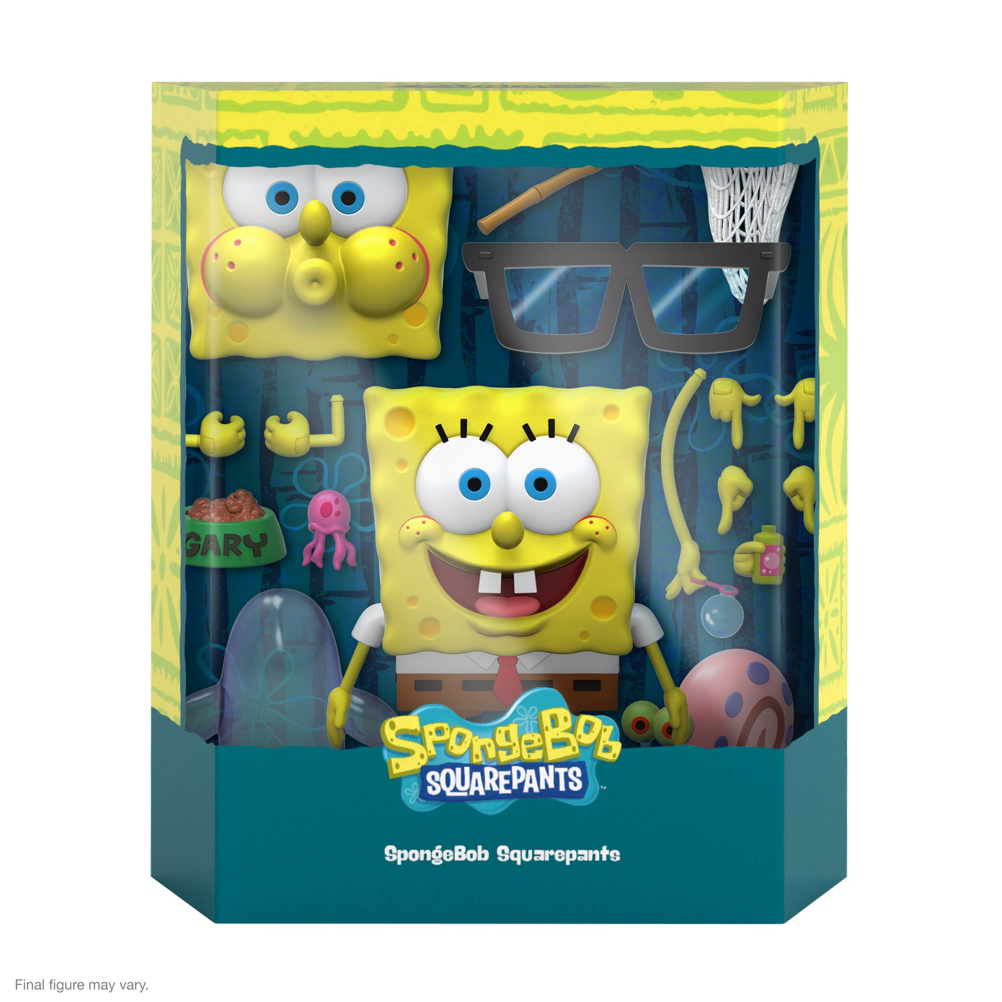 Super7 ULTIMATES SpongeBob figurina SpongeBob SquarePants 18 cm