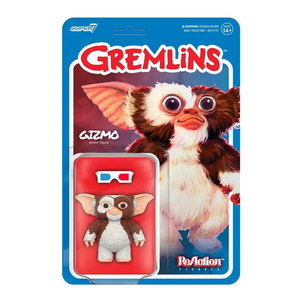 Super7 Gremlins Gizmo figurina articulata cu ochelari 3D