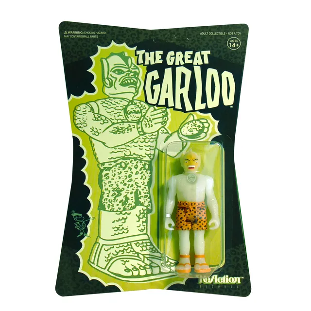 Super7 The Great Garloo ReAction figurina Glow in the Dark