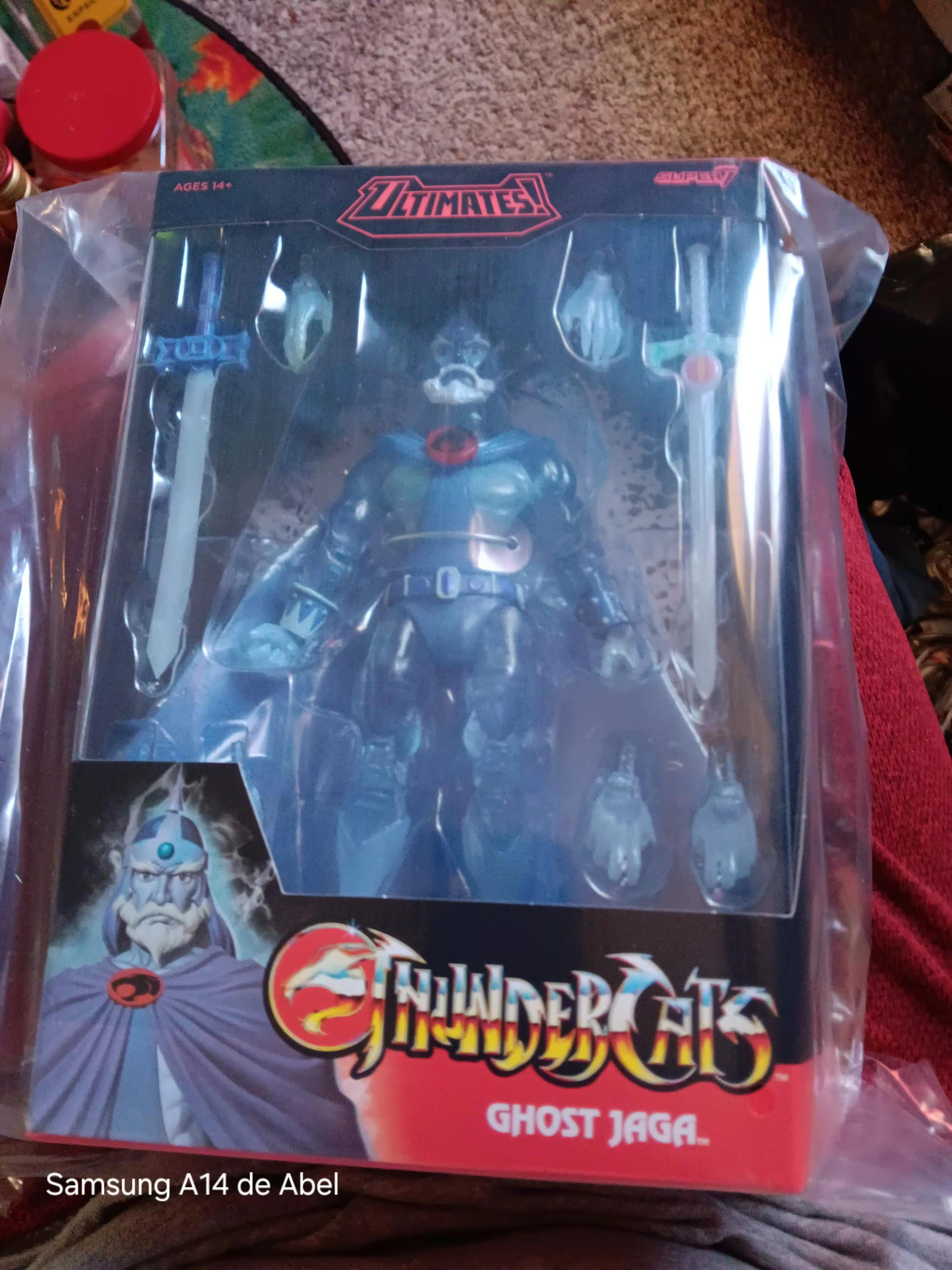 Super7 ThunderCats Ghost Jaga figurina 18 cm translucid
