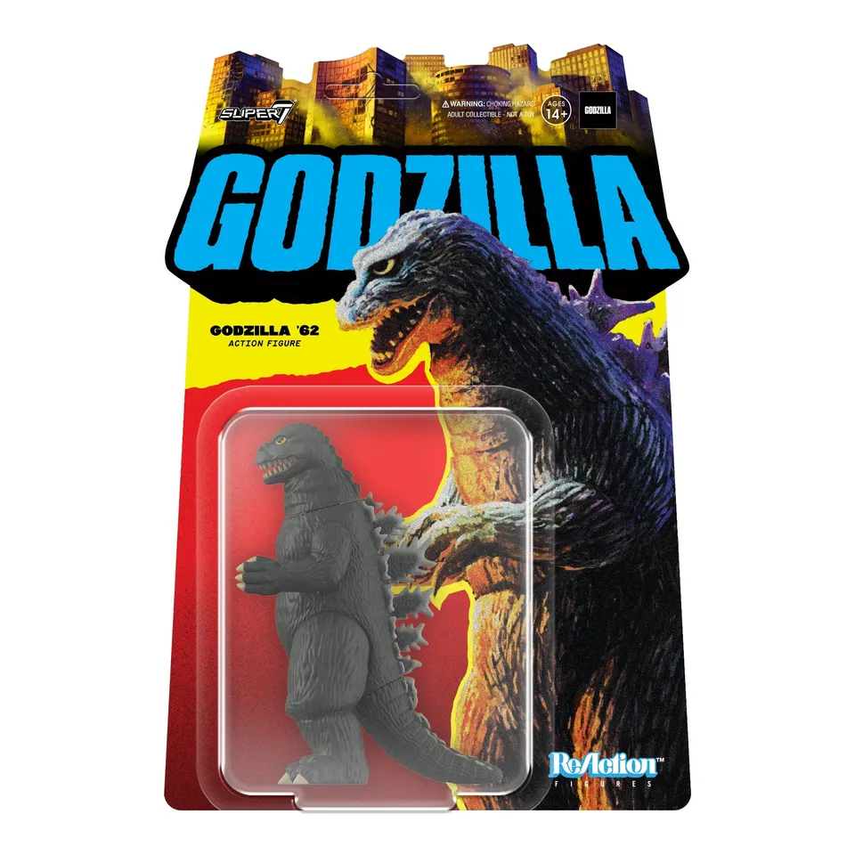 Super7 Toho ReAction Godzilla '62 figurina 9,5 cm