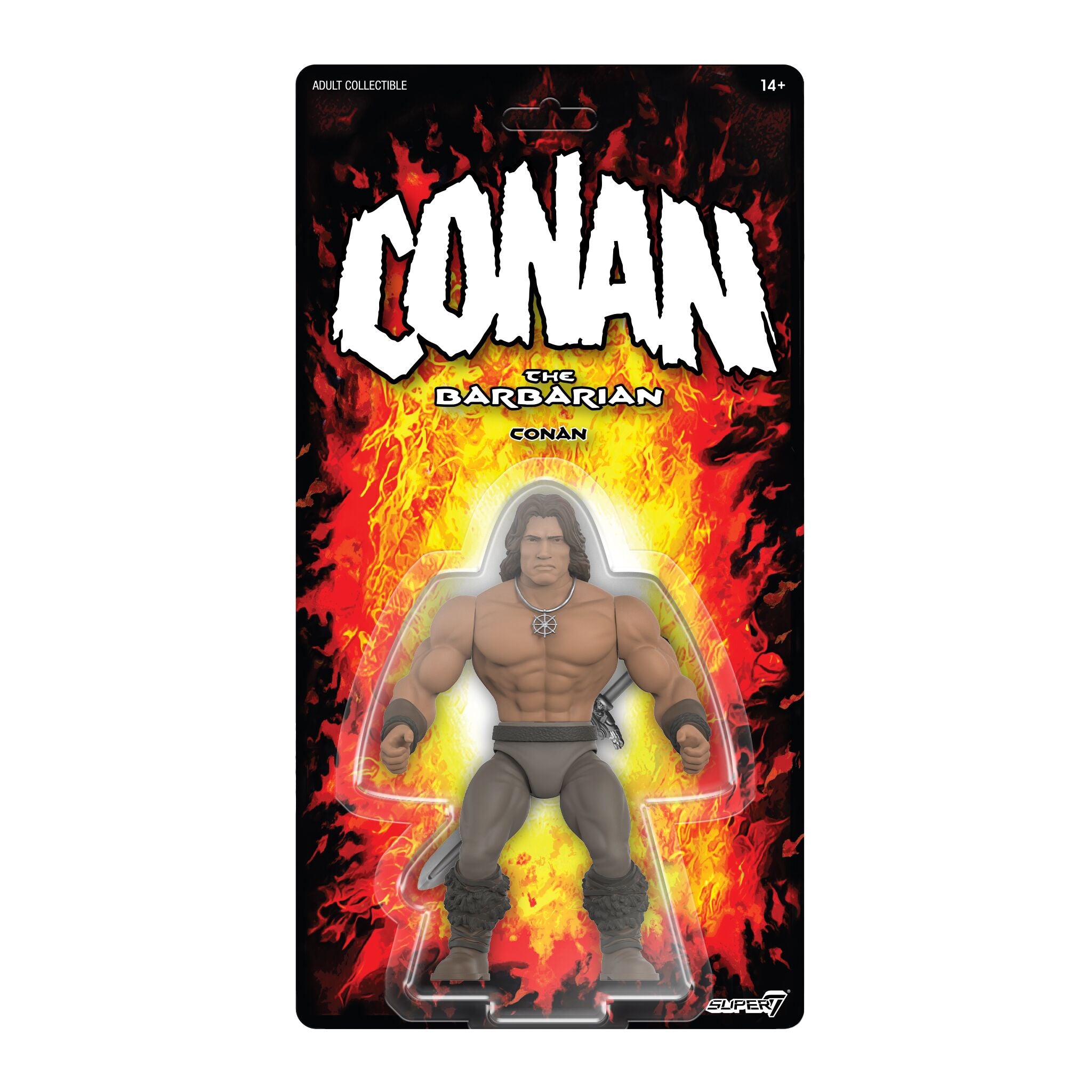 Super7 Conan the Barbarian Wave 2 Conan War Paint figurină 5.5" pachet 2