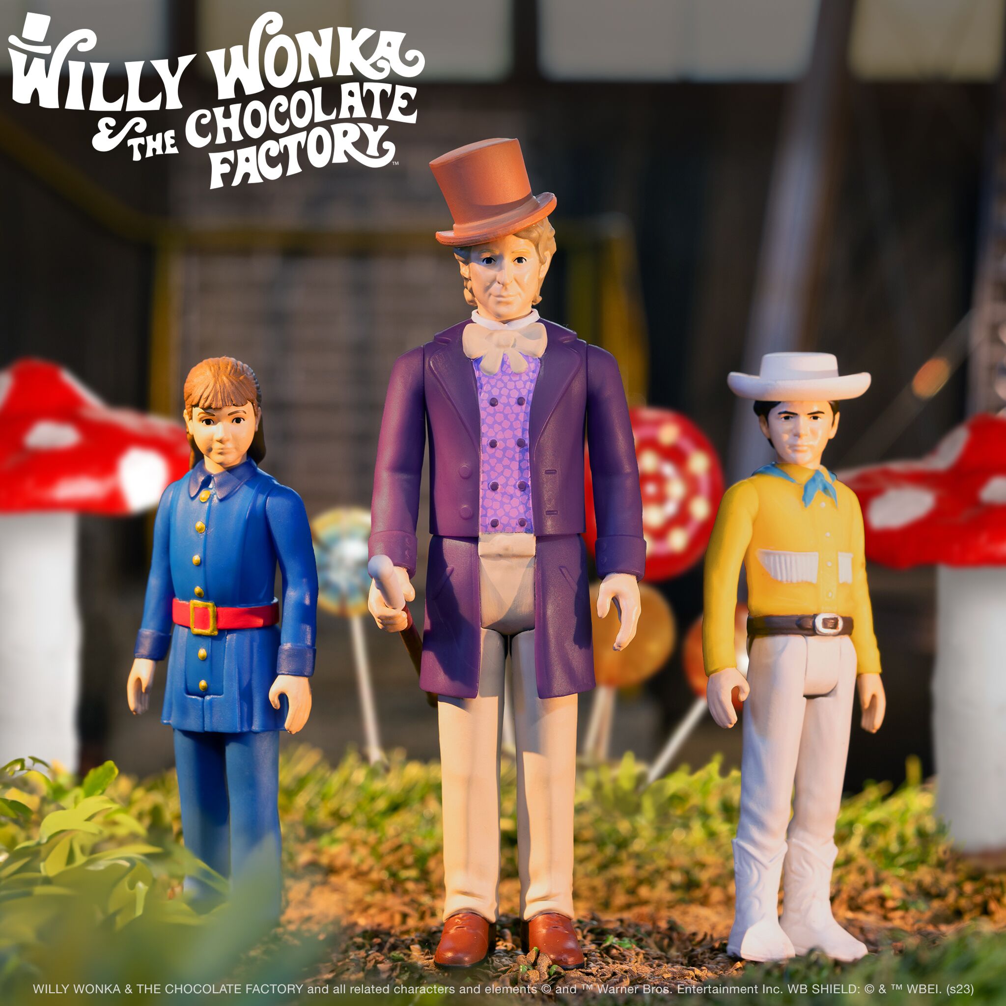 Super7 ReAction figurina Mike Teevee Willy Wonka 9,5 cm