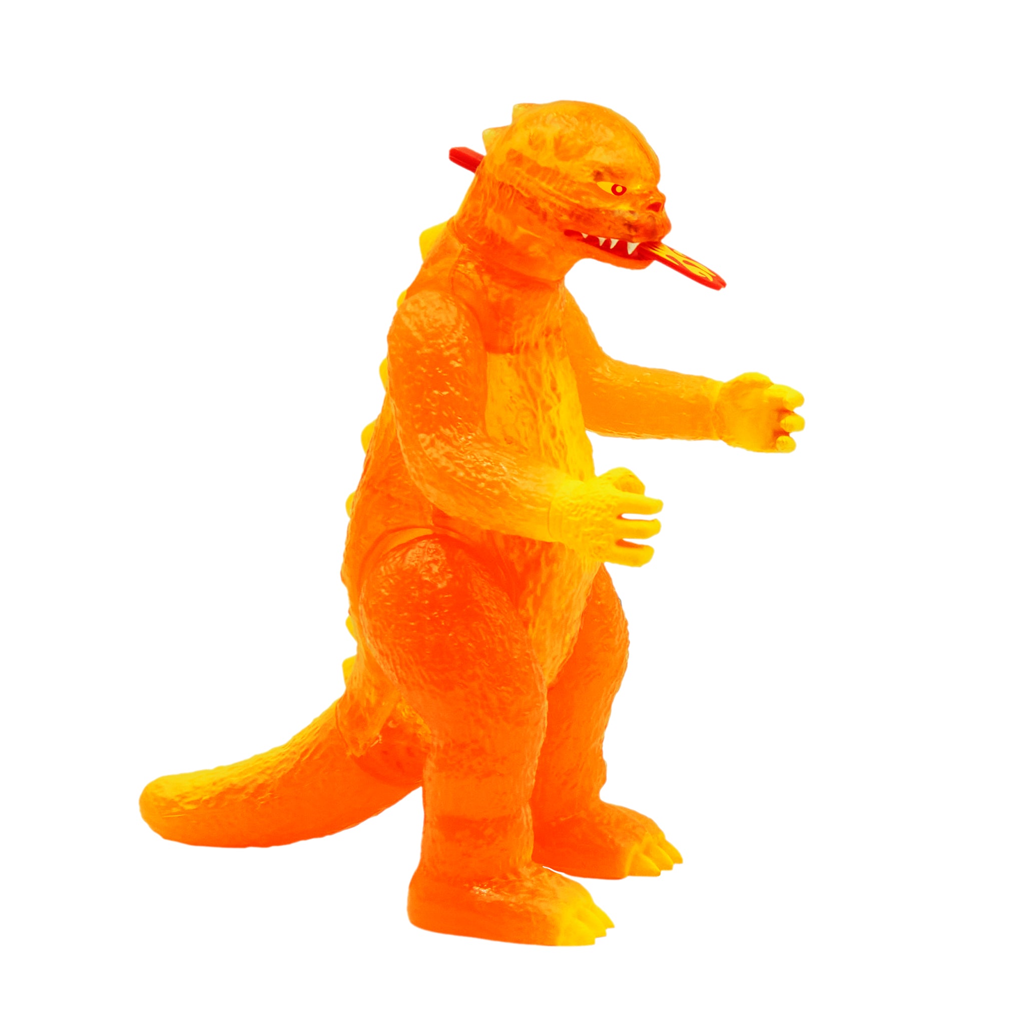 Super7 ReAction Godzilla Shogun 1200°C figurină portocalie