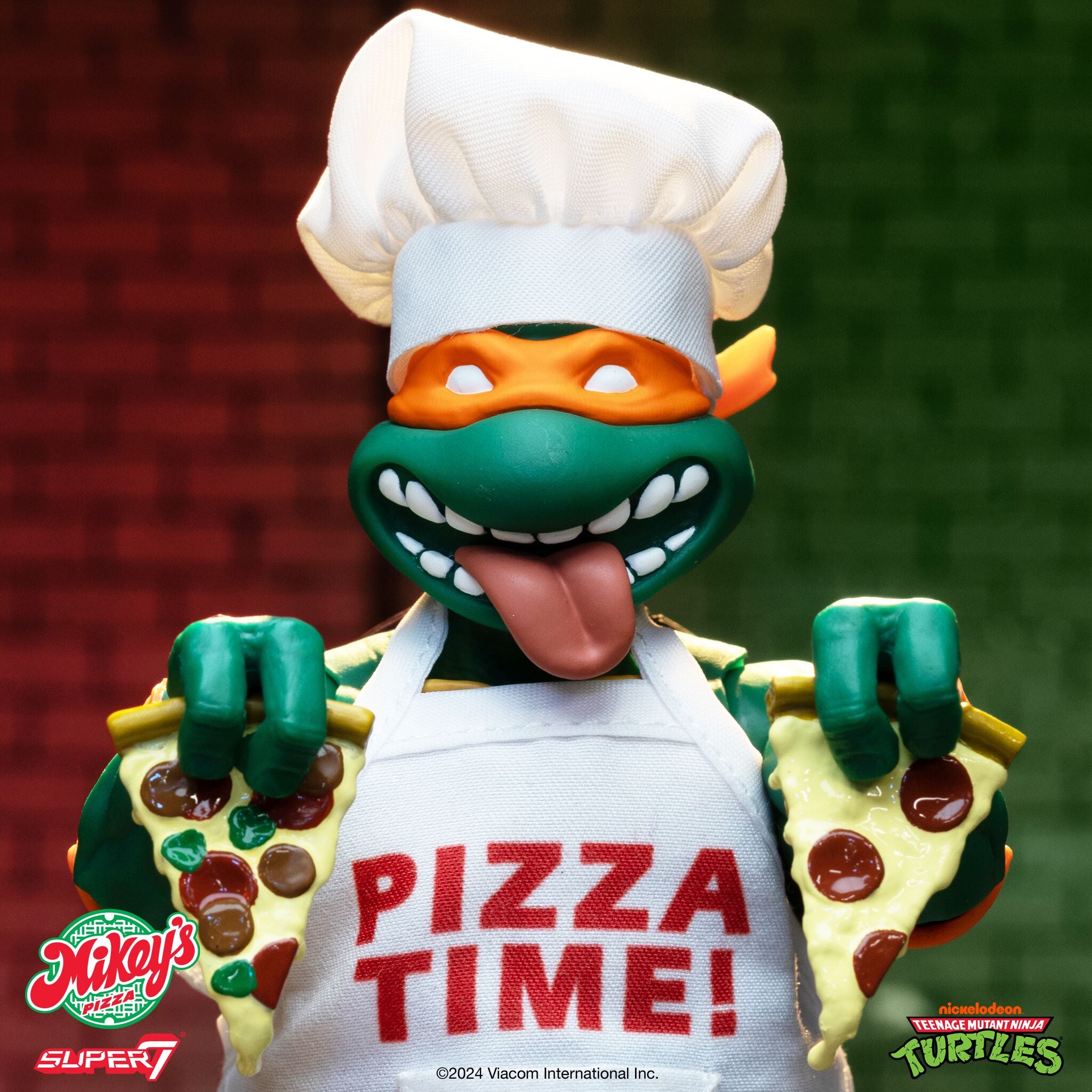 Super7 TMNT Ultimates Michelangelo Pizza Chef figurina 7 inch