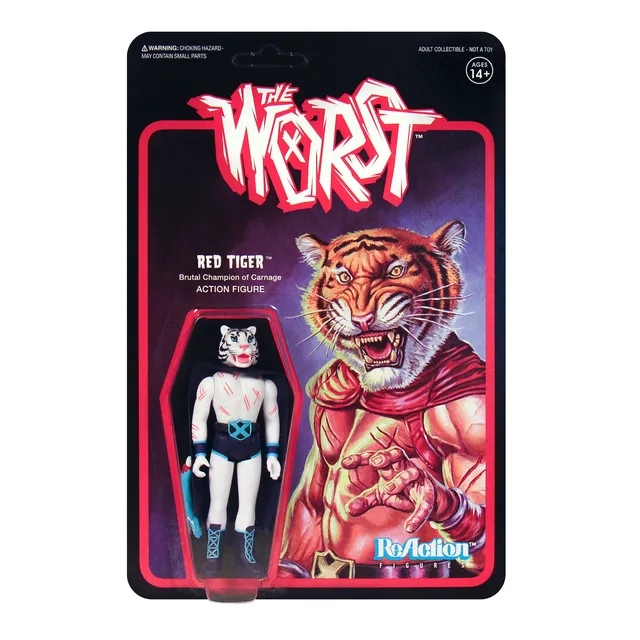 Super7 The Worst Red Tiger figurina 9,5 cm Color 2
