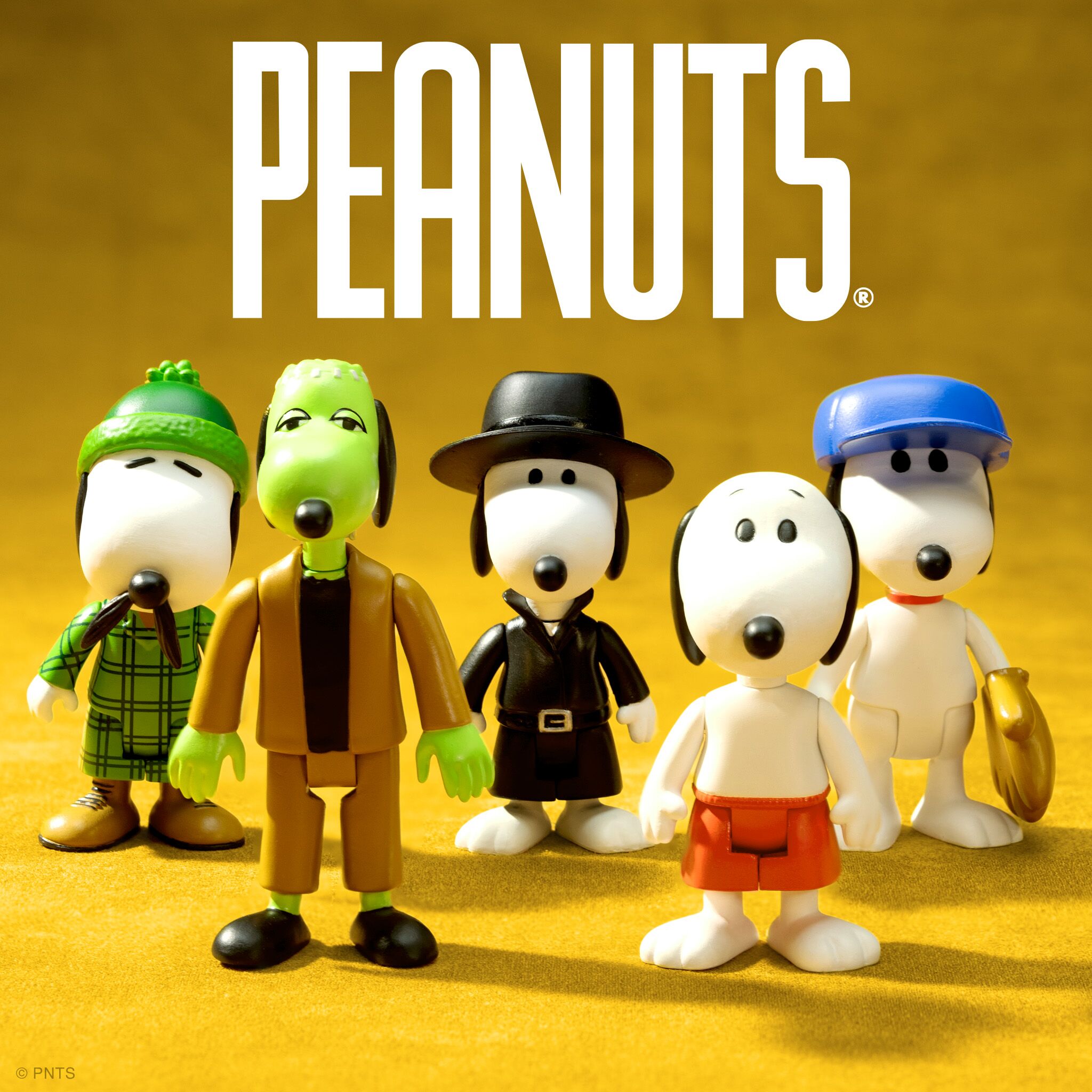 Super7 Peanuts Snoopy Blind Box set 12 figurine