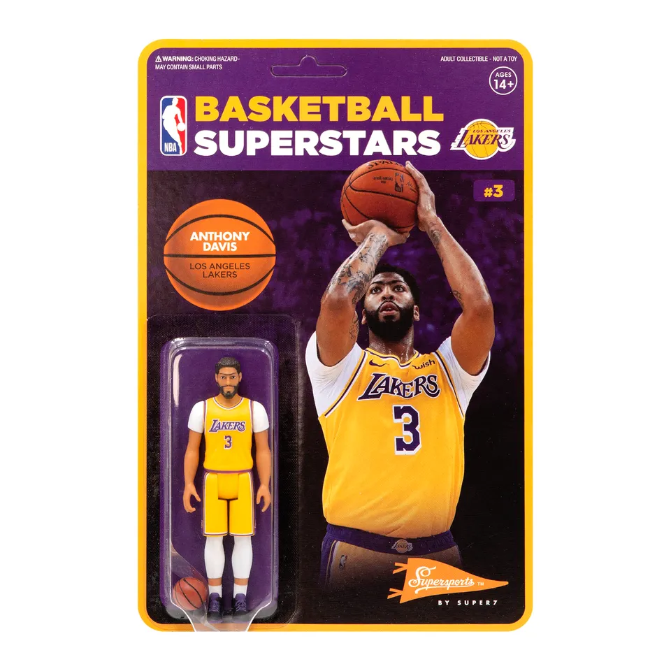 Super7 Anthony Davis Lakers figurina 10 cm