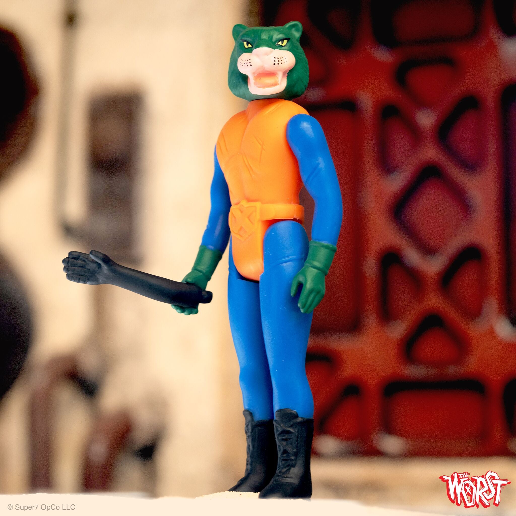Super7 The Worst ReAction Red Tiger figurina Scum Squad