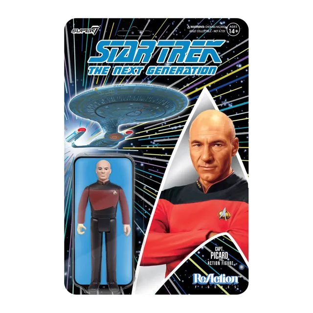 Super7 ReAction Star Trek Picard Wave 1 figurina 9,5 cm