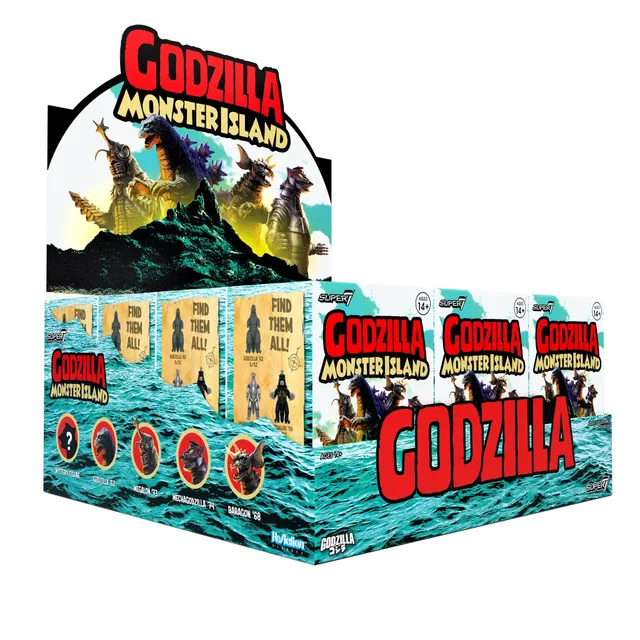 Super7 Toho Wave 07 Monster Island figurine set 12 buc