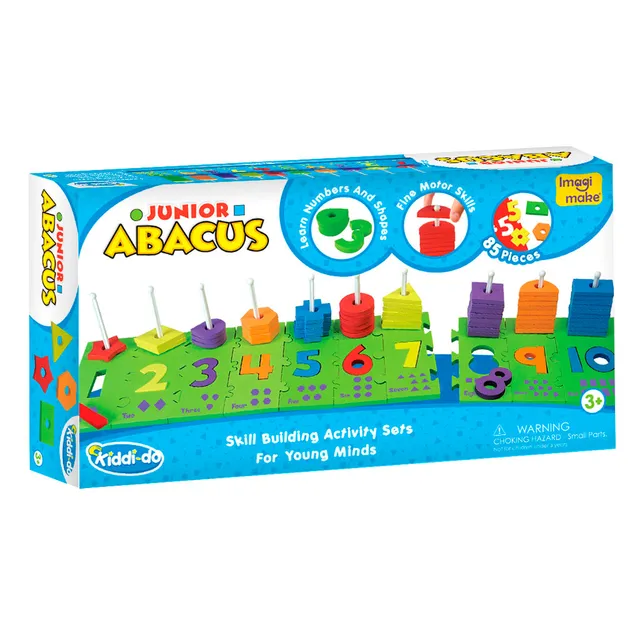 Imagimake Junior Abacus puzzle cifre 3 ani+