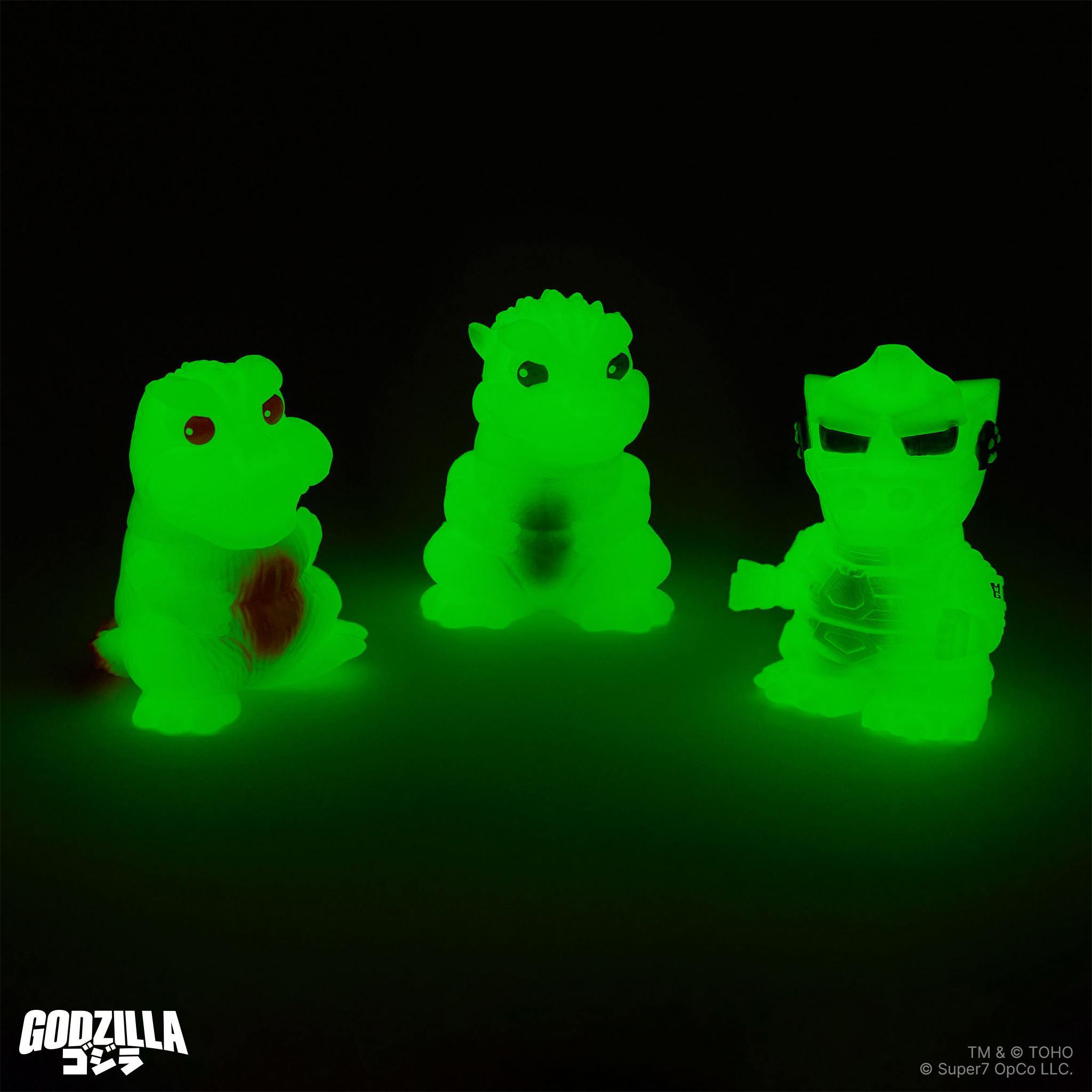Super7 Toho FUN FUN MINI Godzilla figurine blind box set 9 buc