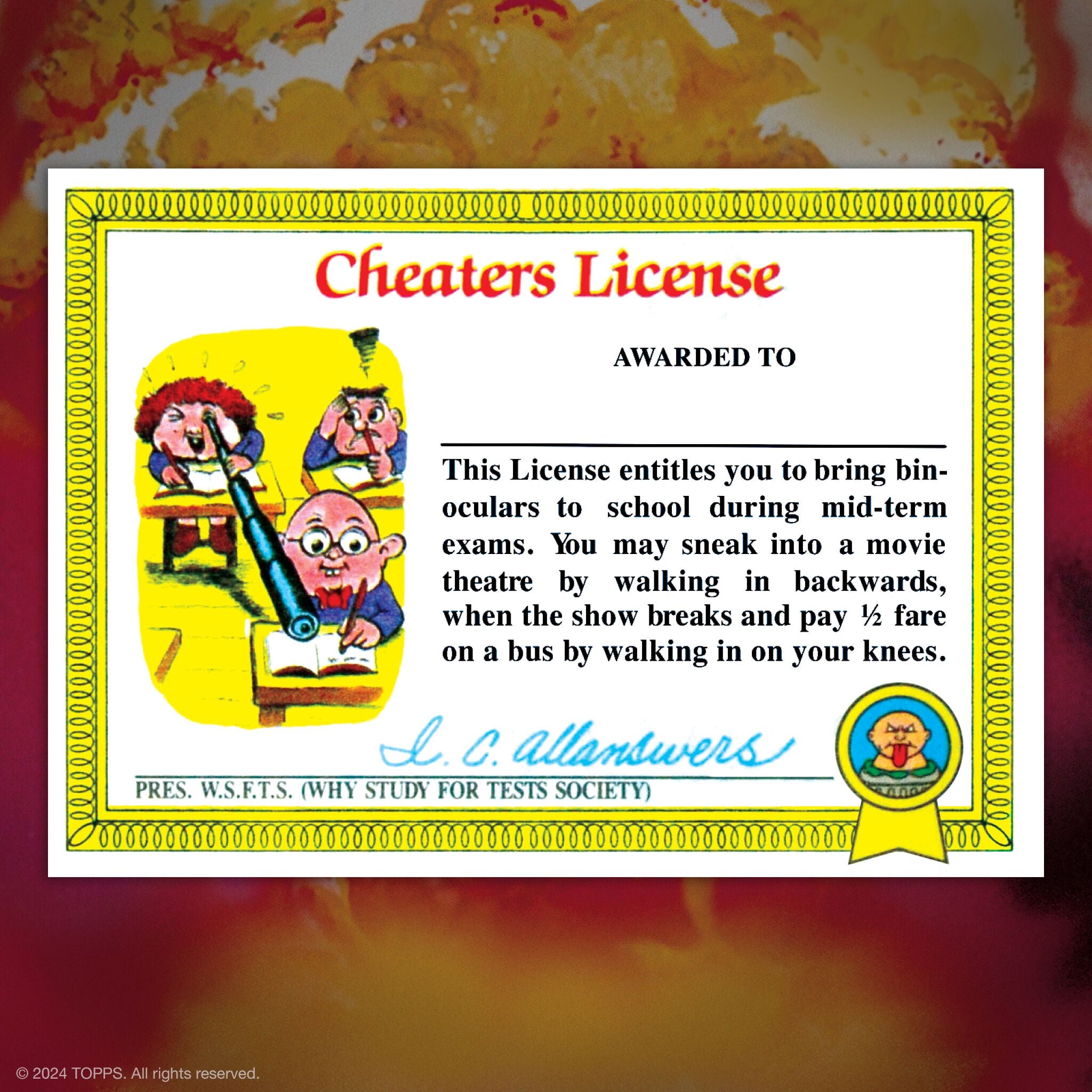 Super7 ReAction GPK Blasted Billy figurină albastru deschis