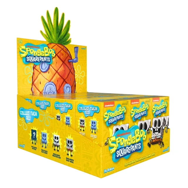Super7 SpongeBob SkullPants figurine blind box 12-pack