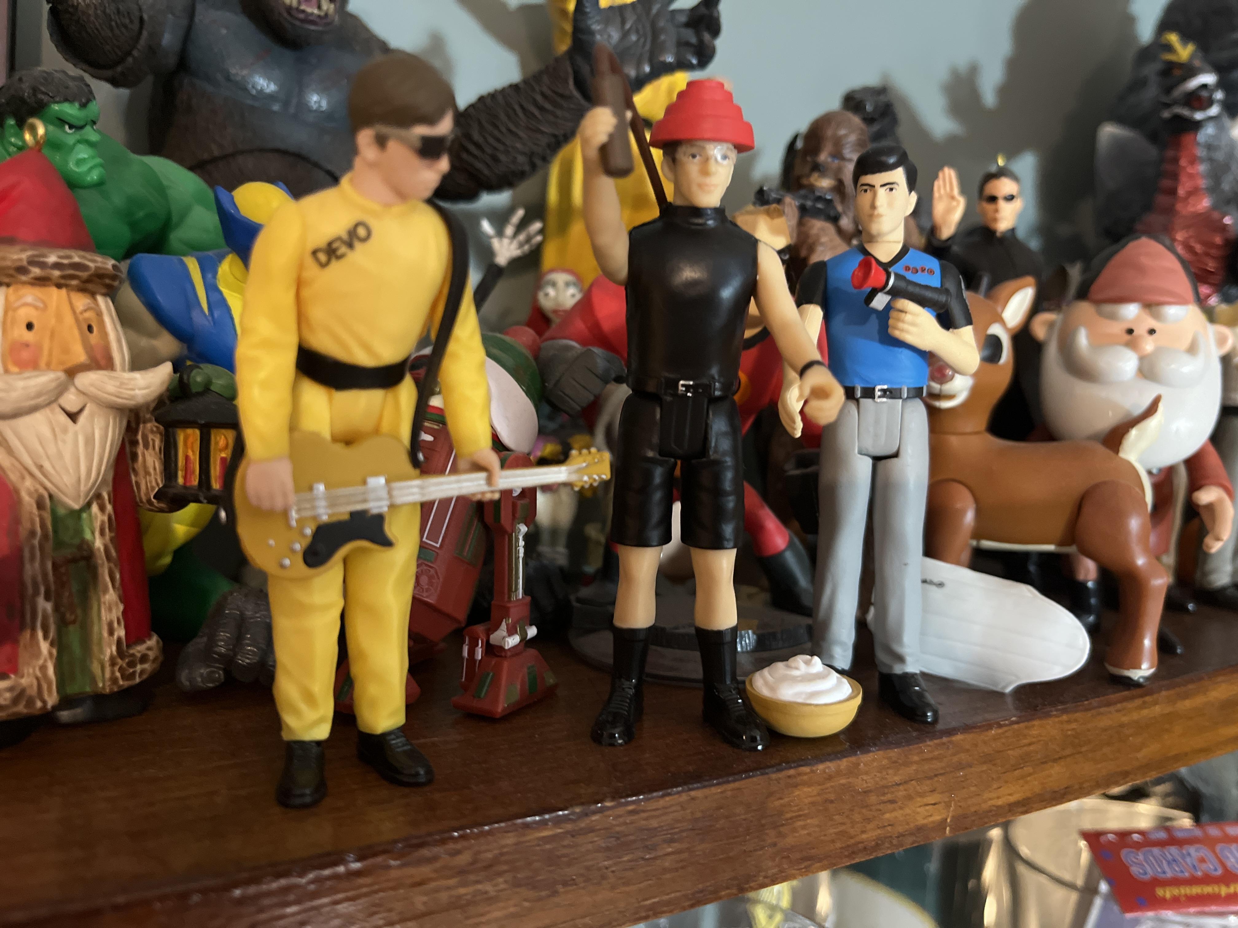 Super7 Devo ReAction Gerald Casale figurina 9,5 cm