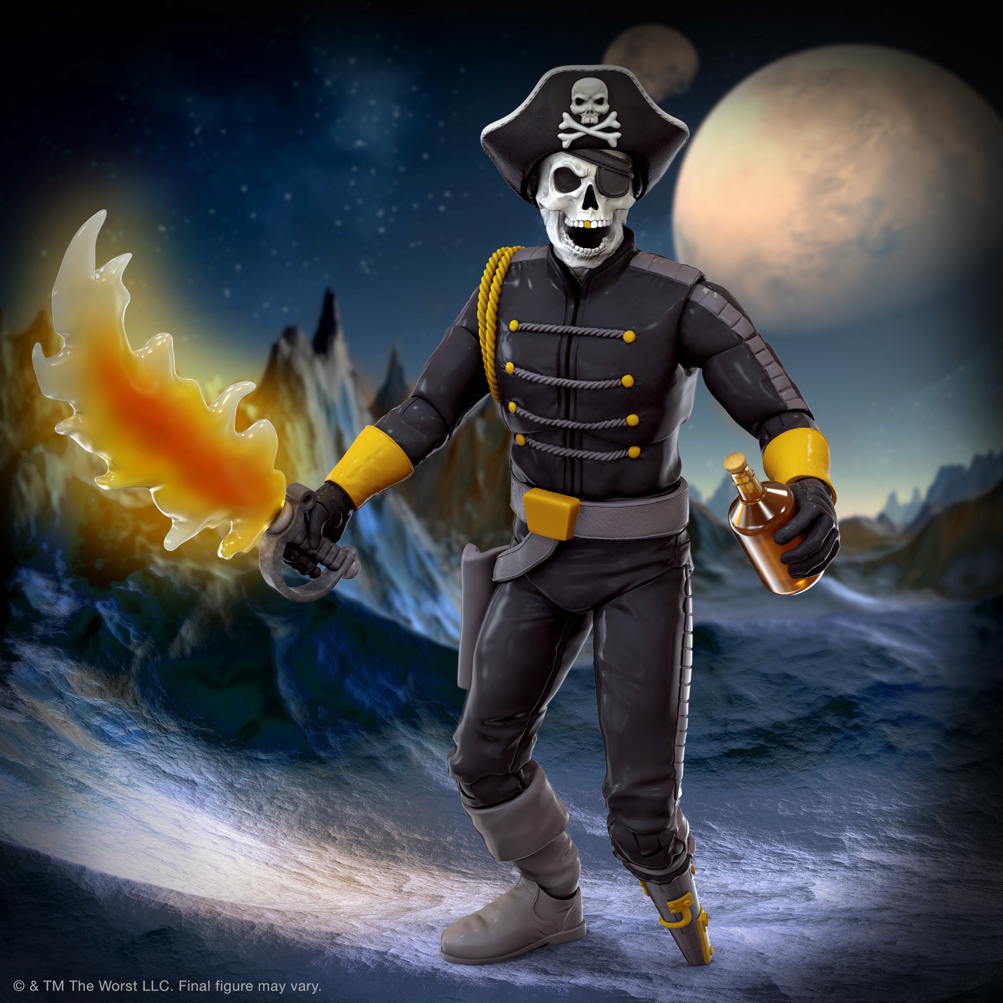 Super7 The Worst ULTIMATES Wave 1 Captain Deadstar figurina