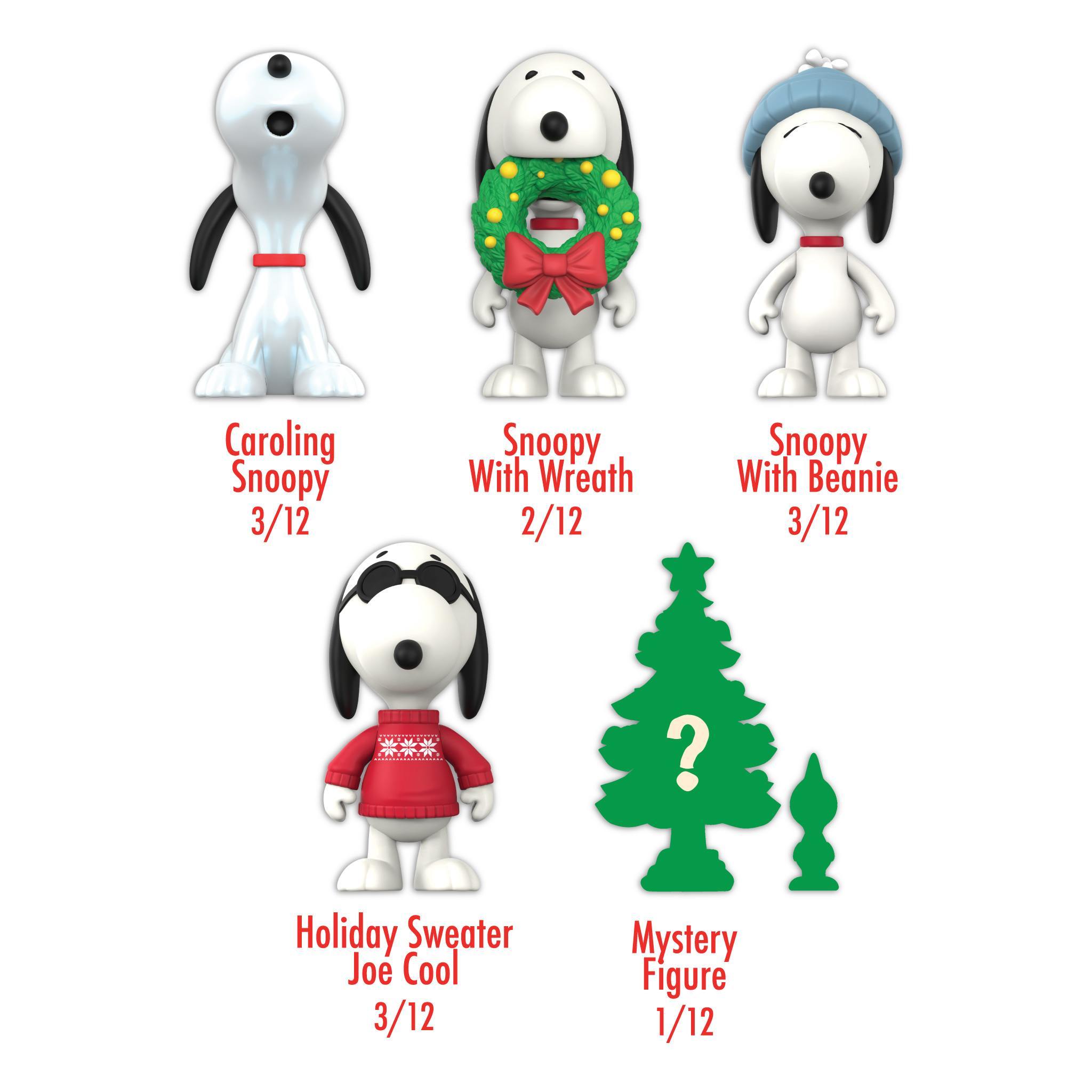 Super7 Peanuts Wave 11 Snoopy Holiday figurine set 12 blind box