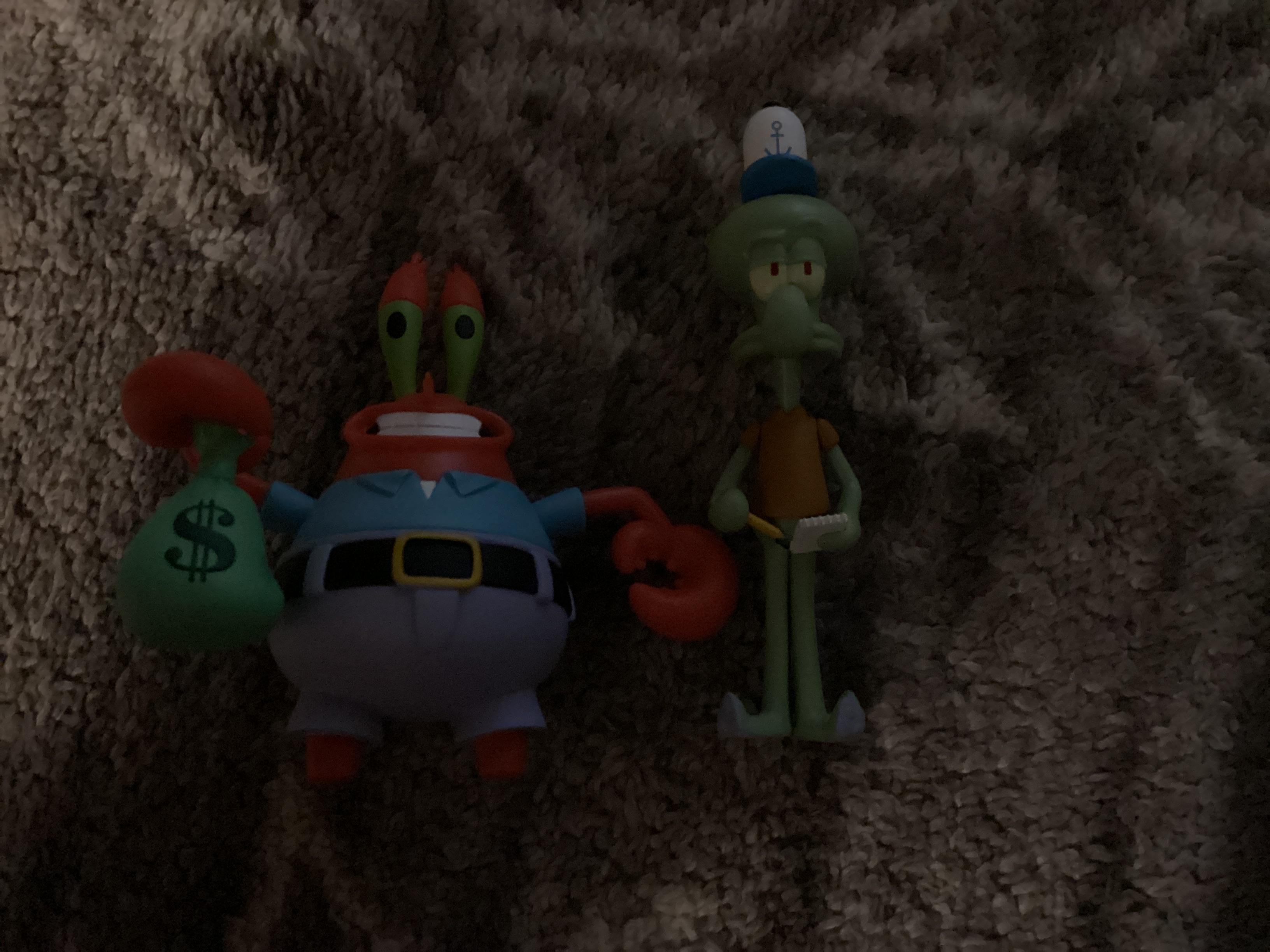 Super7 SpongeBob Squidward figurina desene animate