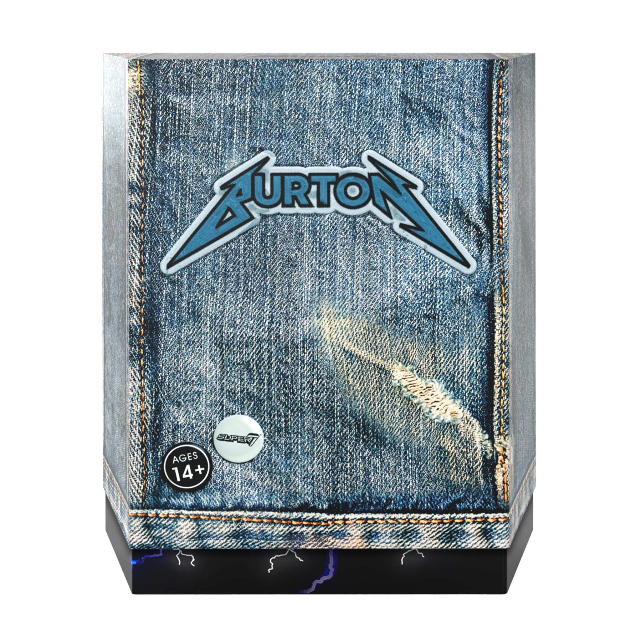 Super7 Ultimates Cliff Burton figurina deluxe metal