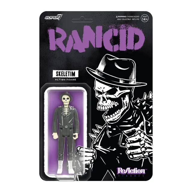 Super7 ReAction Wave 05 Rancid Skeletim figurina Time Bomb