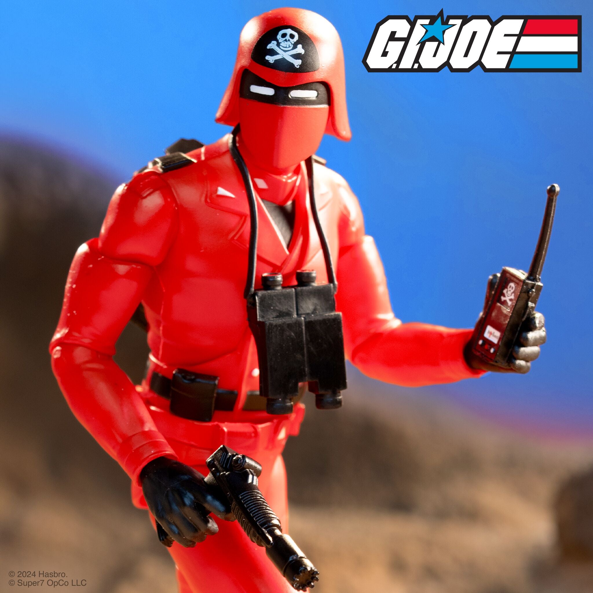 Super7 Ultimates Red Laser figurină 18 cm roșu