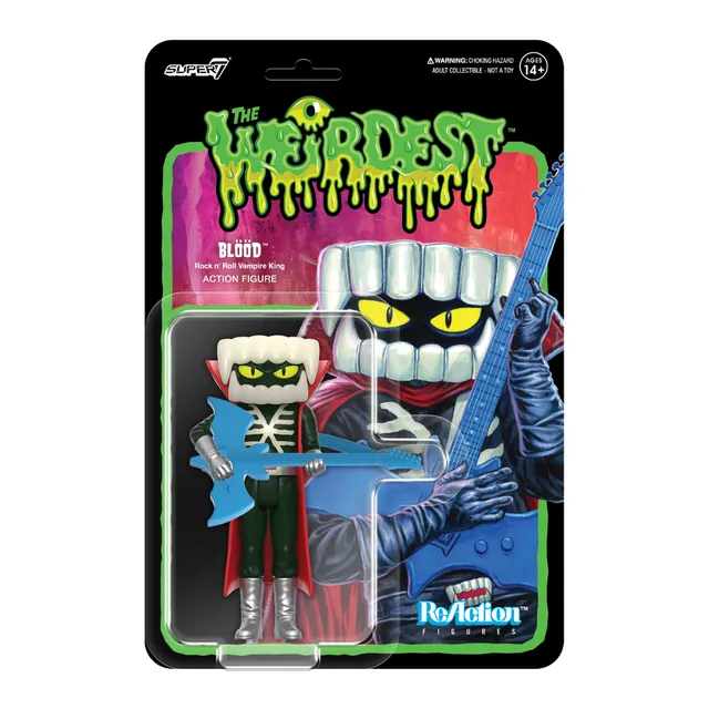 Super7 The Weirdest Bloood figurina 10 cm vampir metalic
