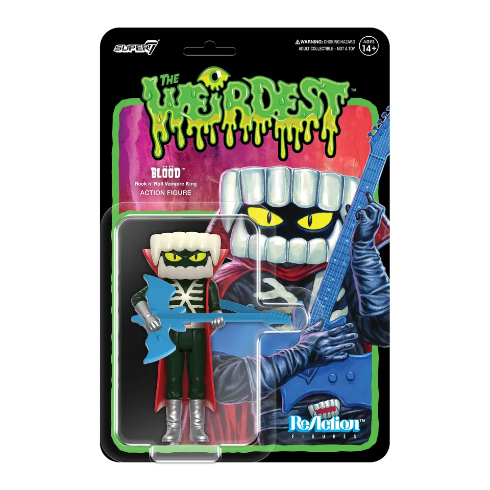 Super7 The Weirdest Bloood figurina 10 cm vampir metalic