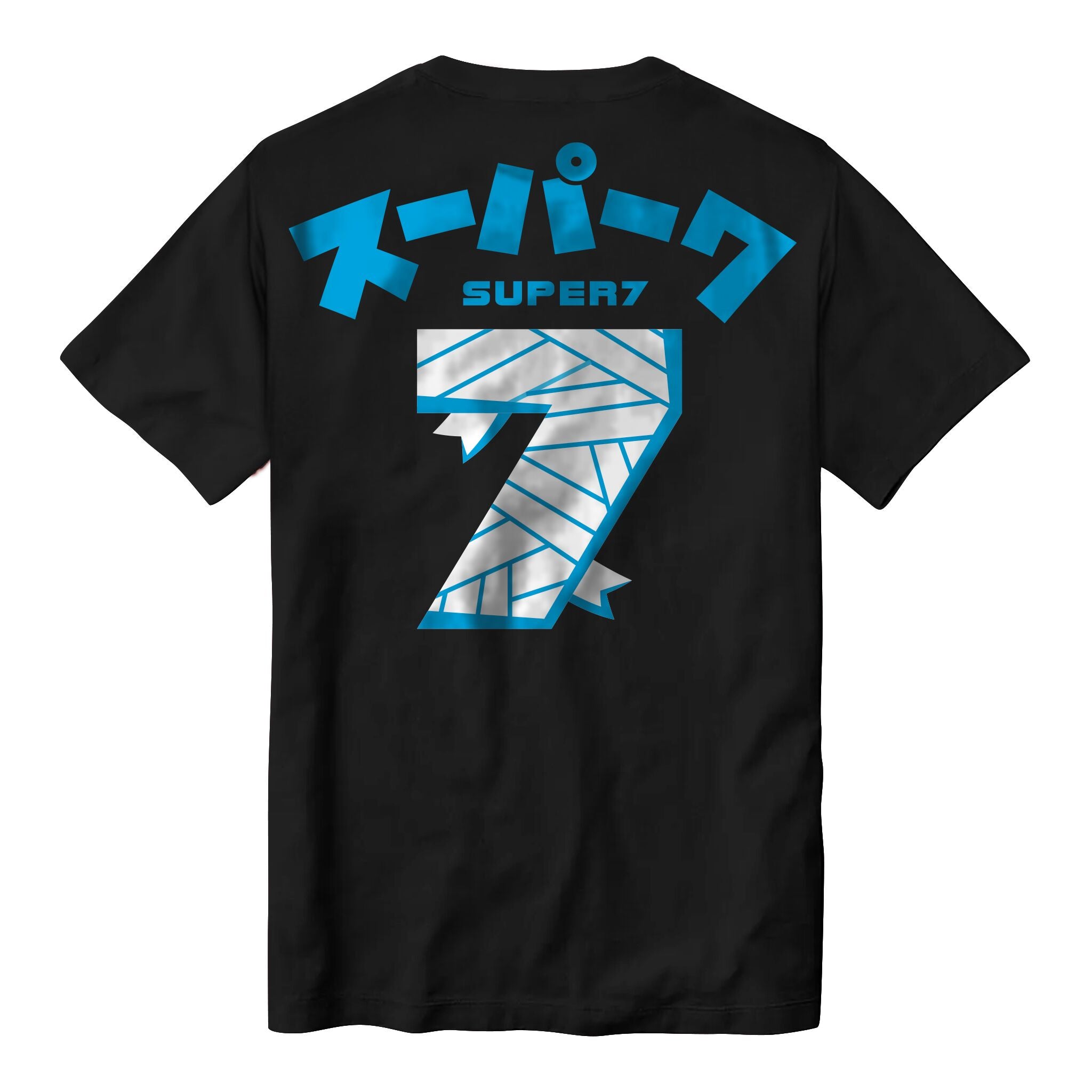Super7 Japan Jersey tricou negru Mummy Boy bumbac