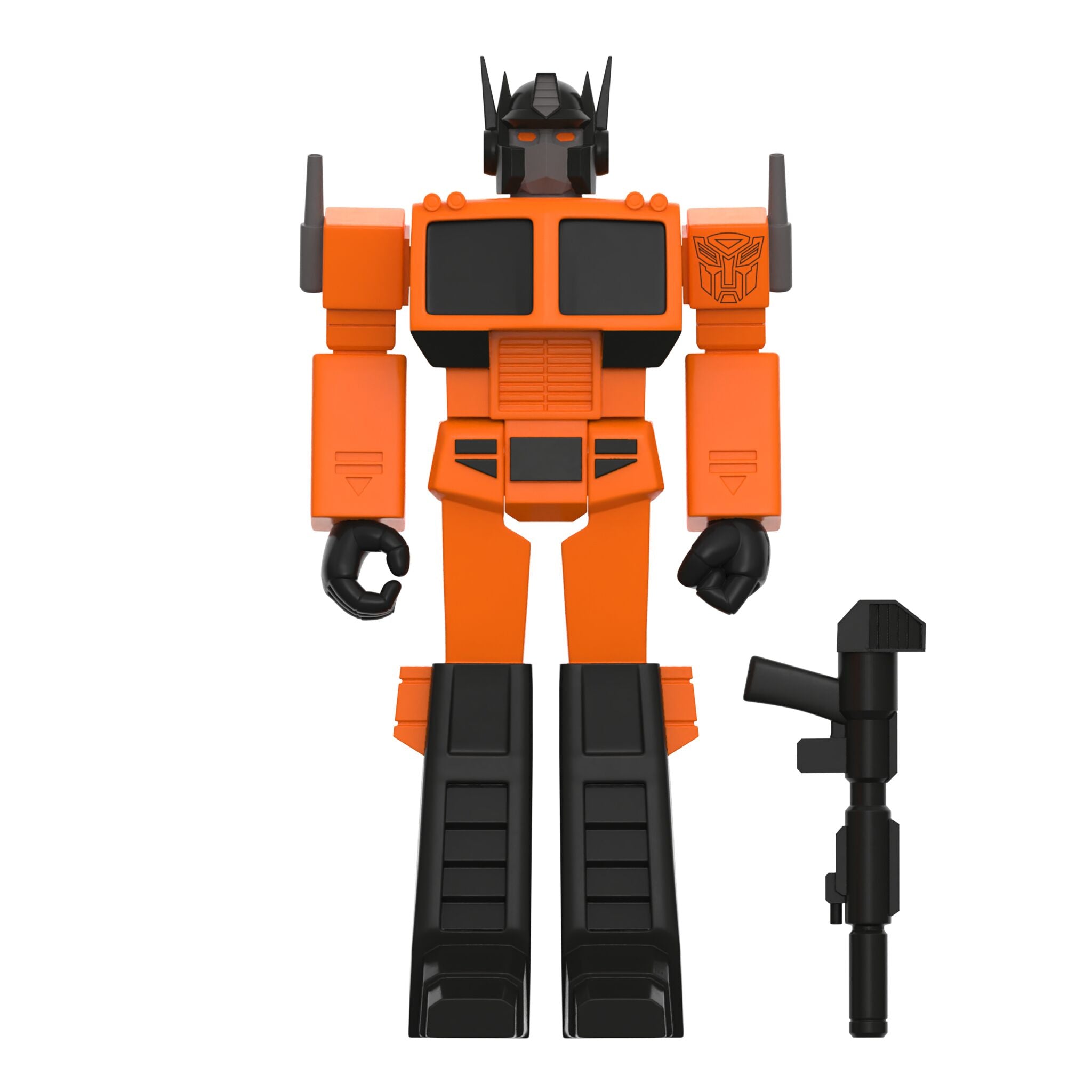 Super7 ReAction Optimus Prime figurina portocaliu-negru Halloween