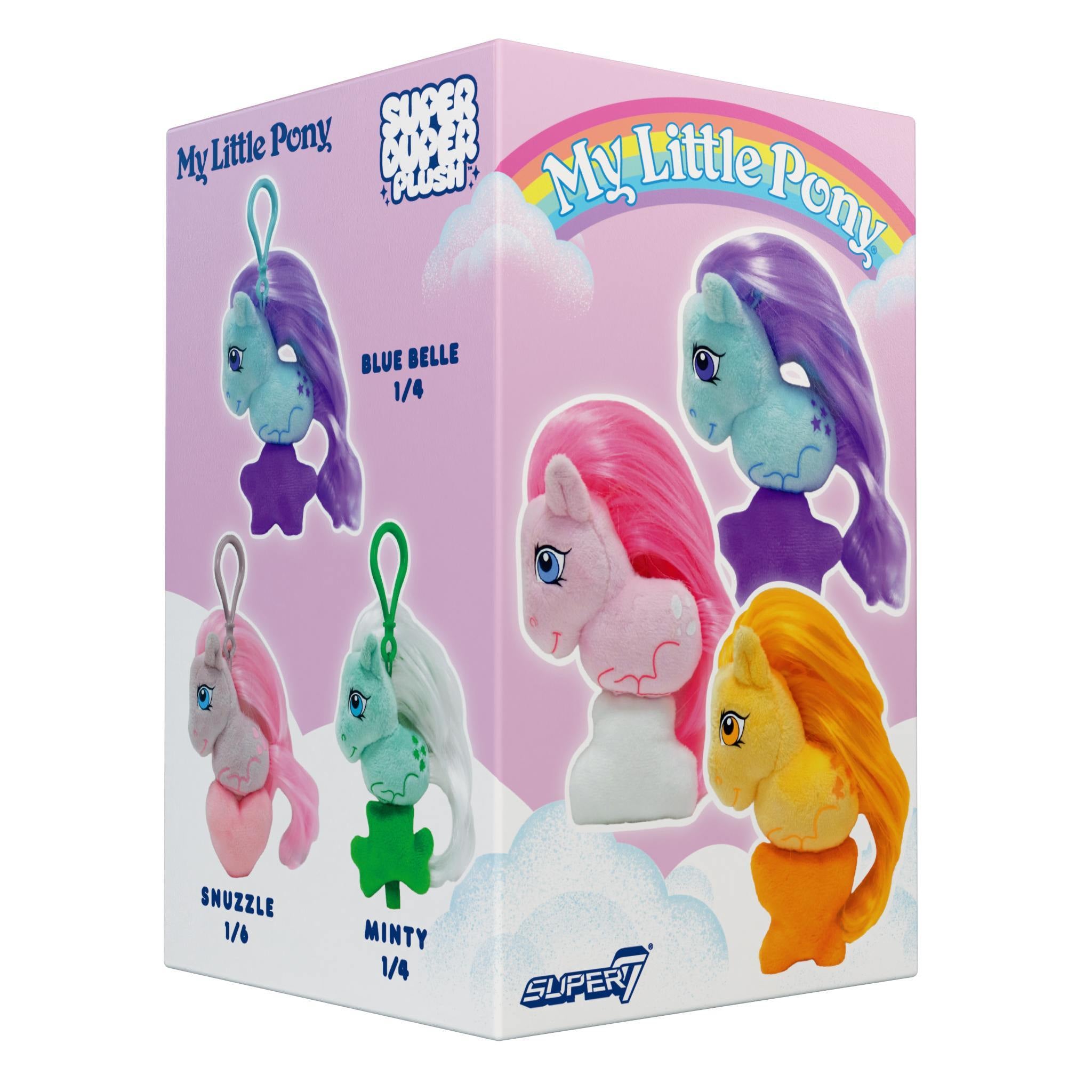 Super7 My Little Pony Super Duper Plush breloc surpriză