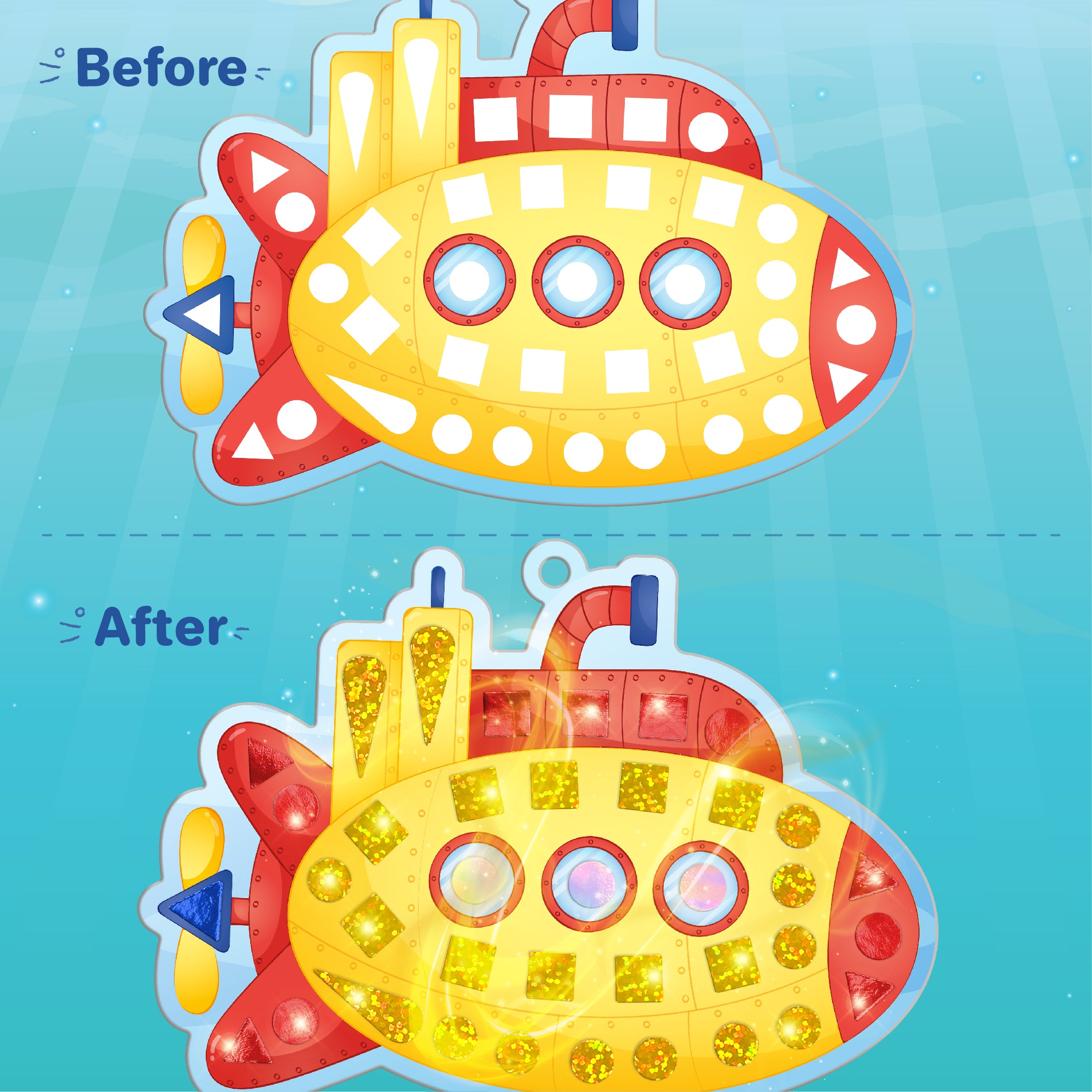 Imagimake Mirror Mosaic set mozaic ocean 950+