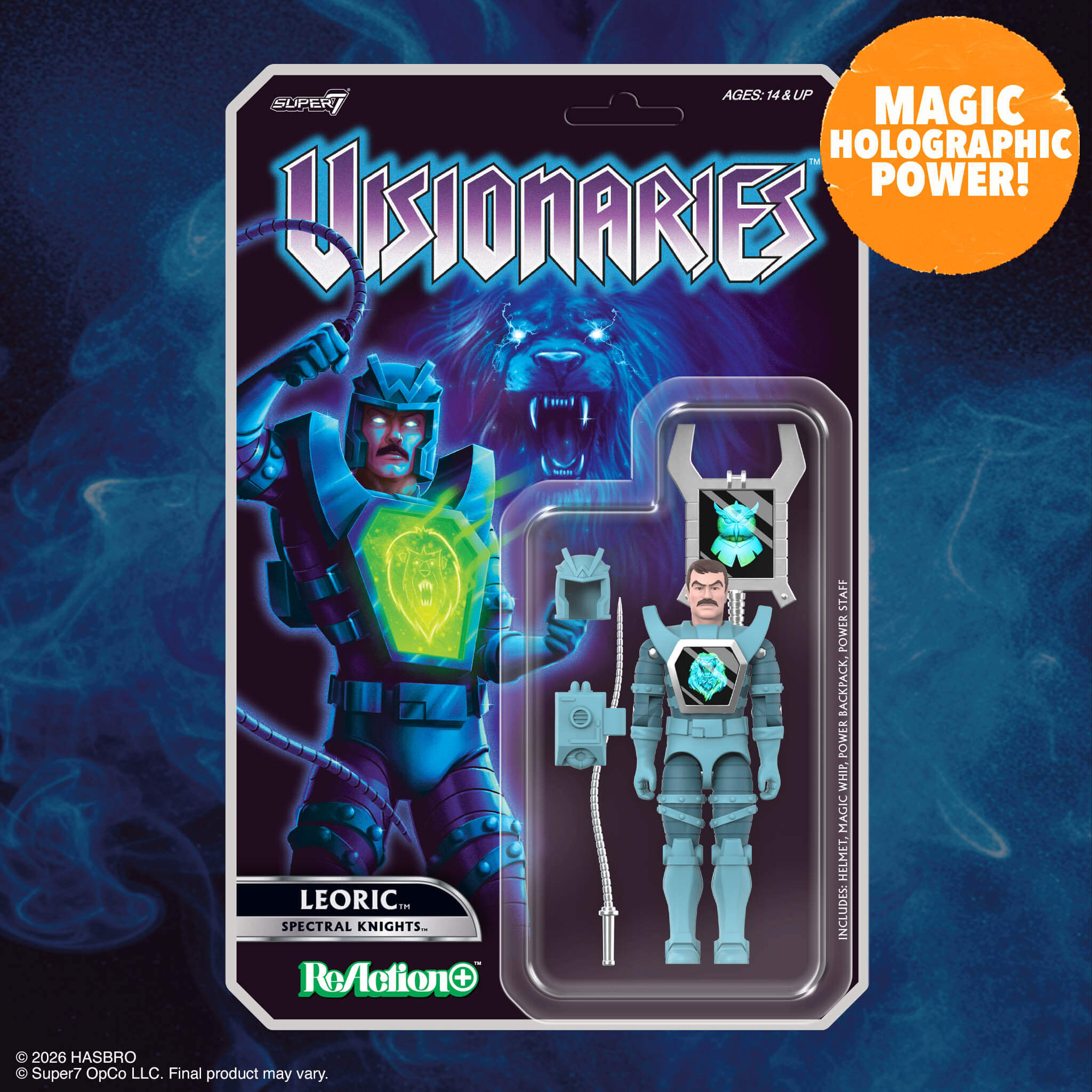 Super7 Visionaries Leoric figurina articulata 10 cm