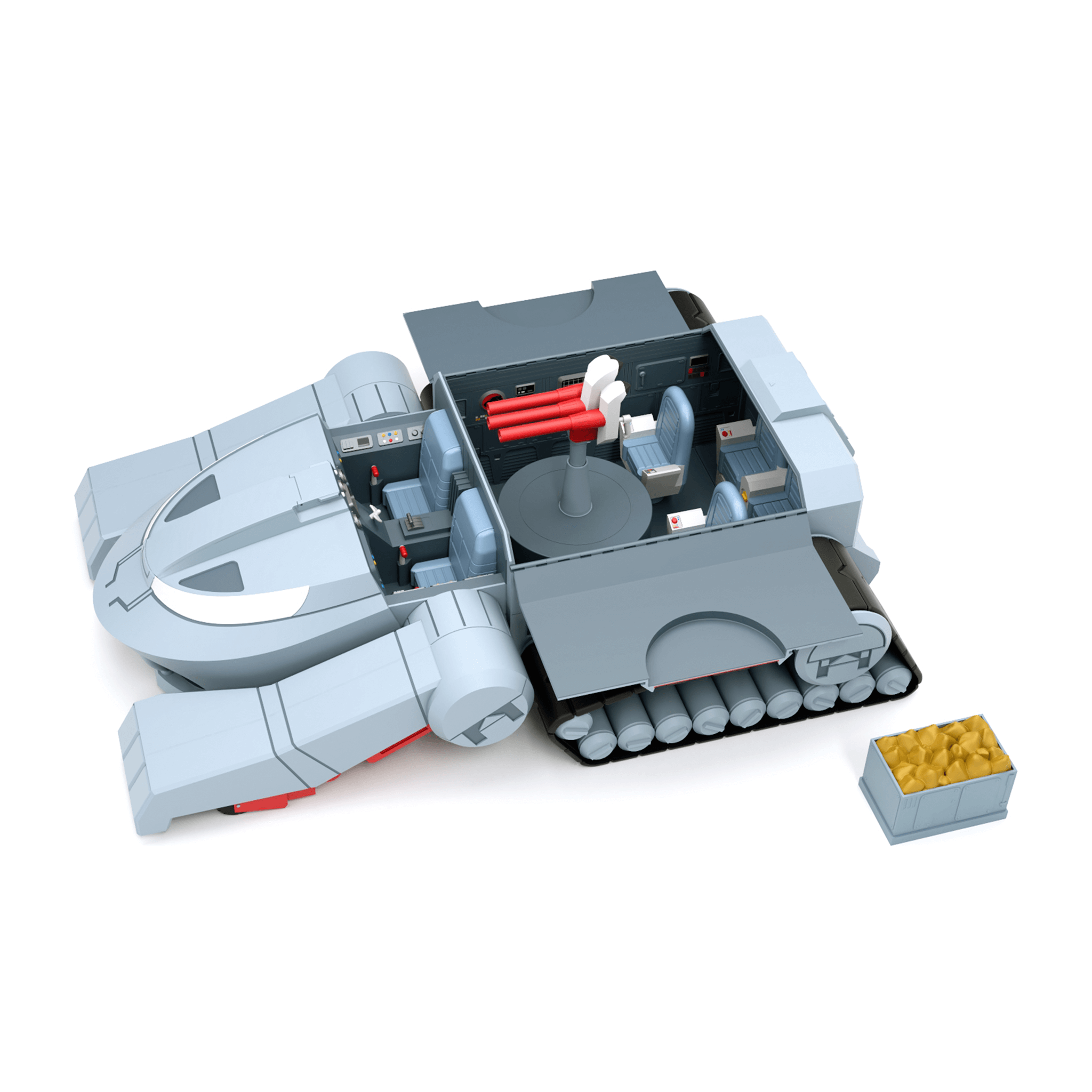 Super7 Ultimates ThunderTank vehicul 68 cm cu lumini