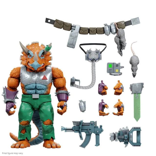 Super7 ULTIMATES! TMNT Triceraton figurină 20cm