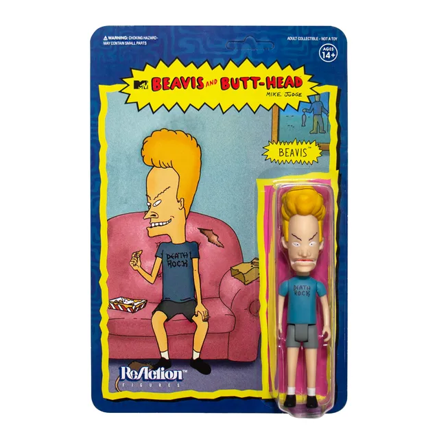 Super7 ReAction Beavis and Butt-Head Beavis figurină 5 inch