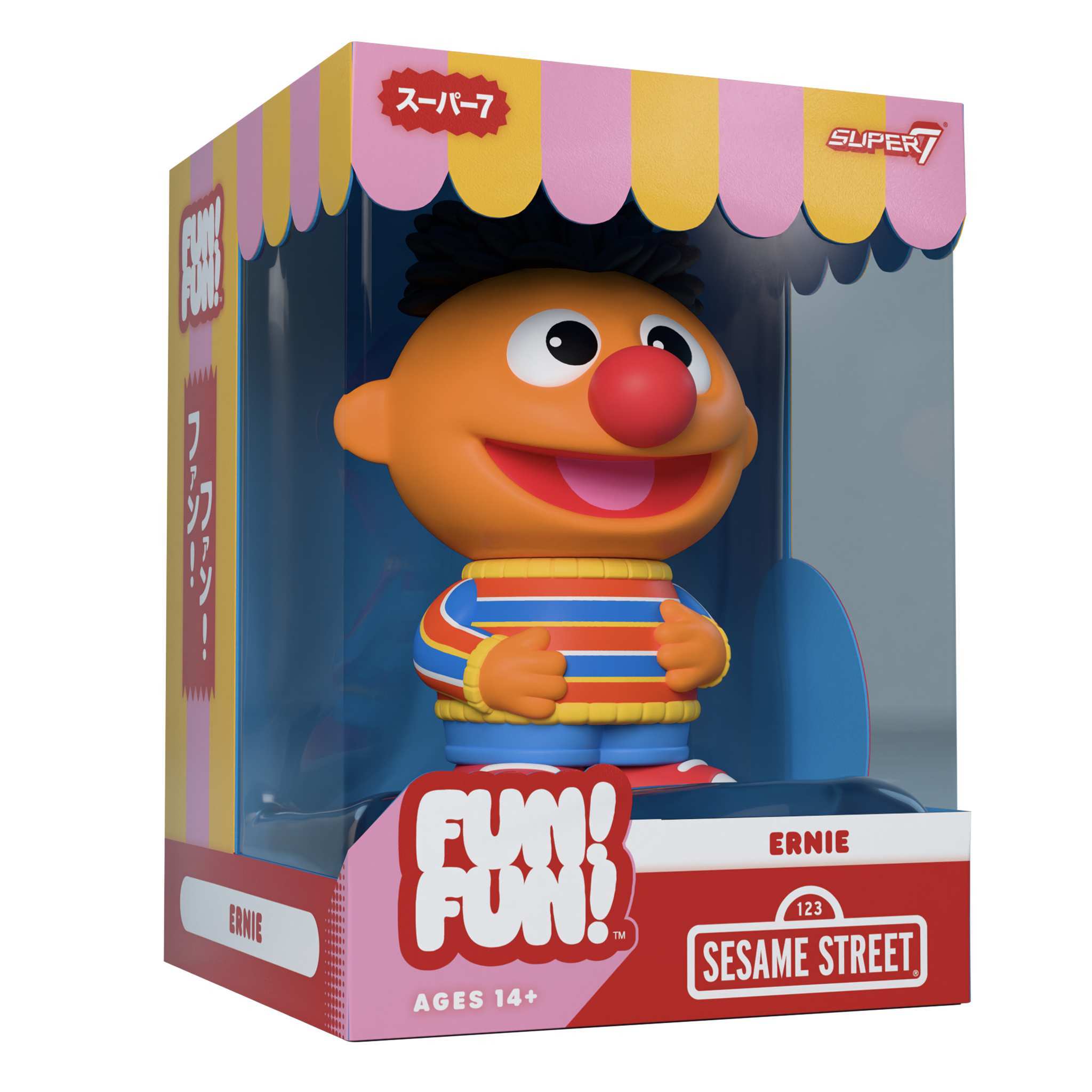 Super7 Fun Fun Ernie figurina vinil 13 cm