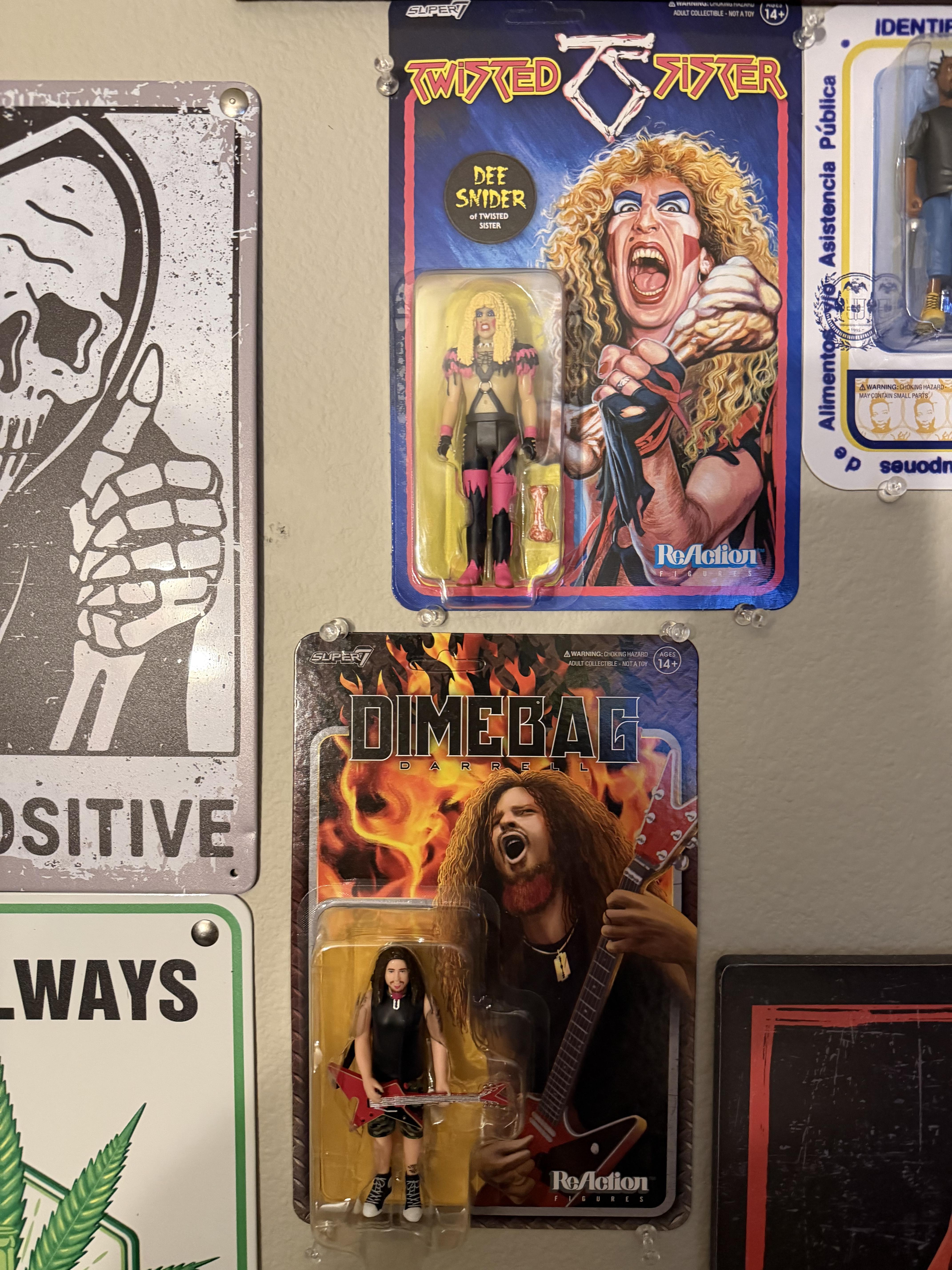Super7 Dimebag Darrell Culprit figurina 9,5 cm cu chitara