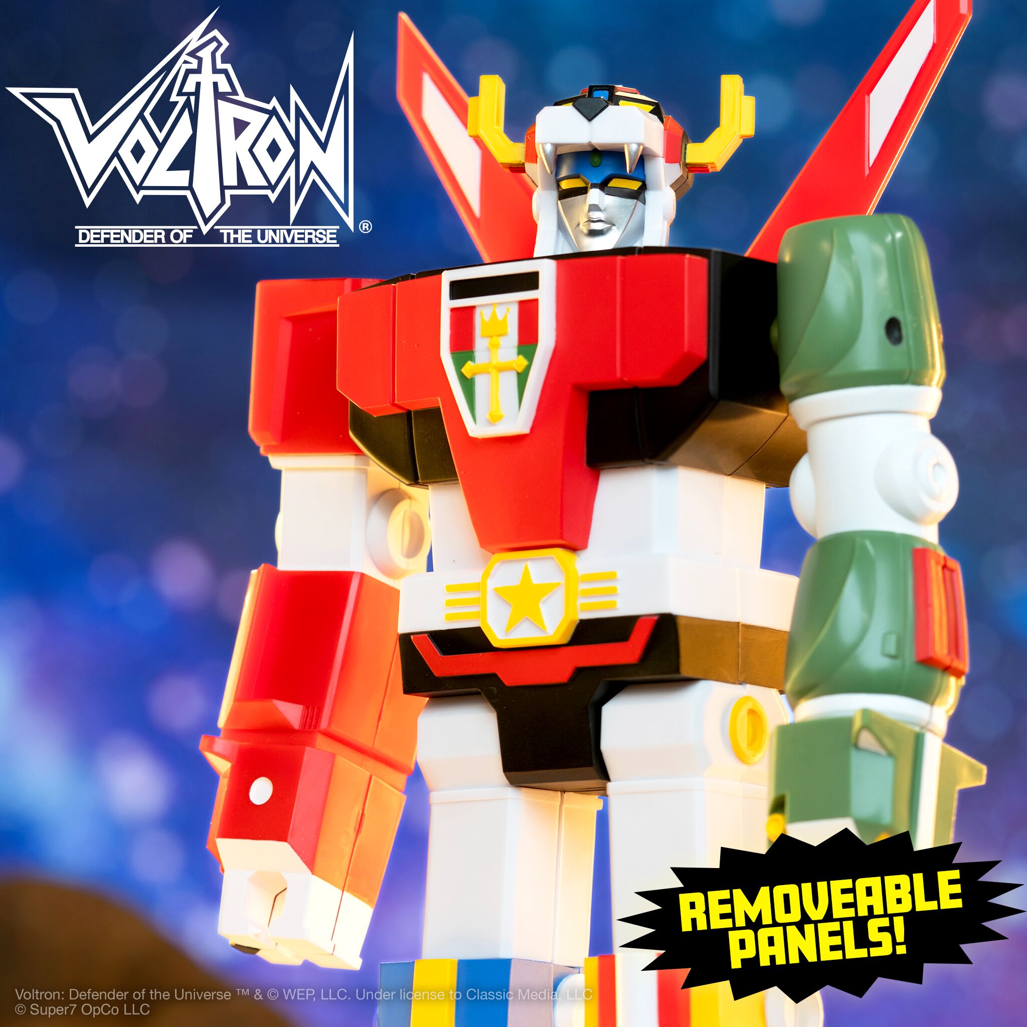 Super7 Voltron Super Cyborg Full Color figurina 28 cm